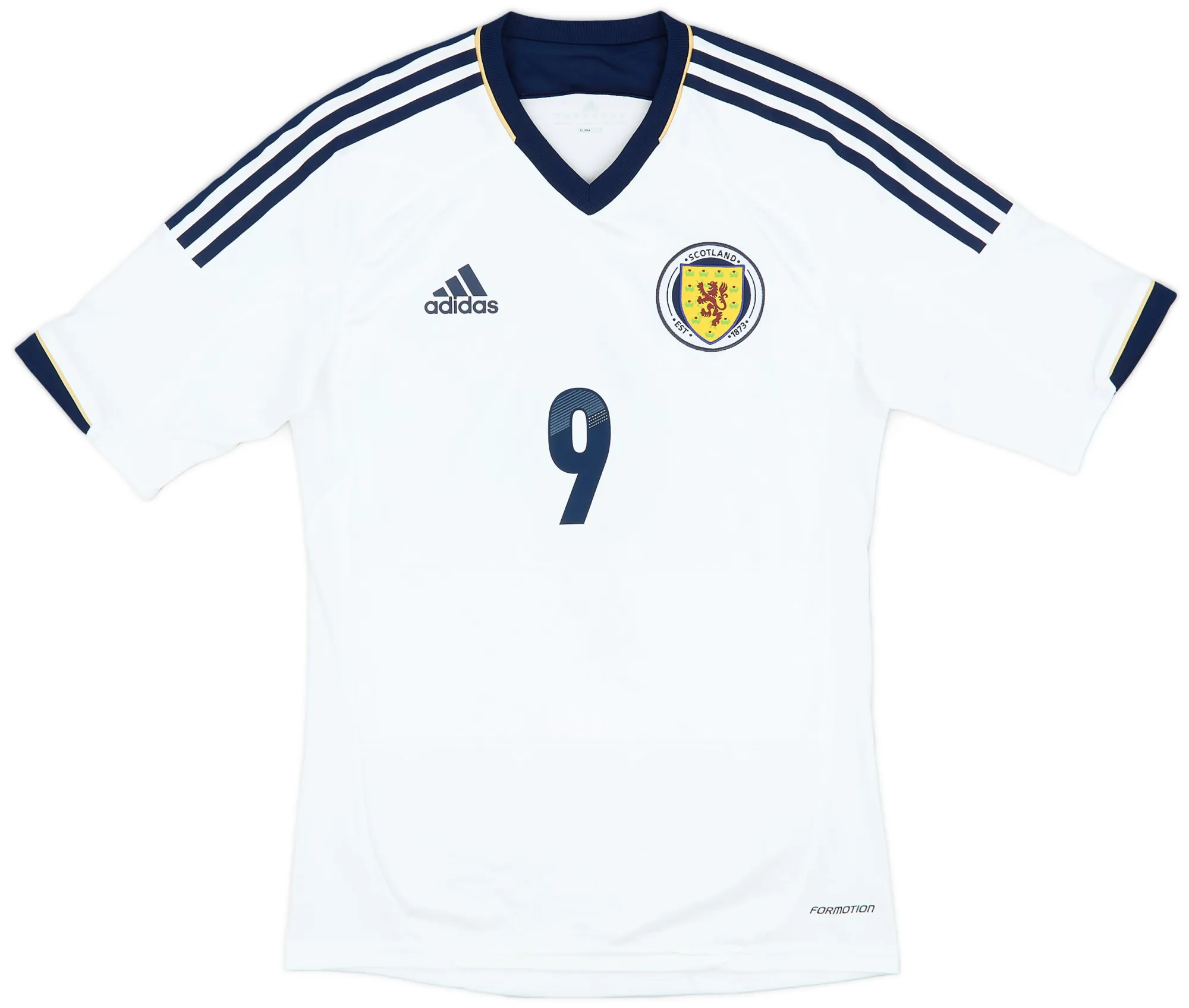 adidas Scotland Mens SS Player Issue Away Shirt 2012