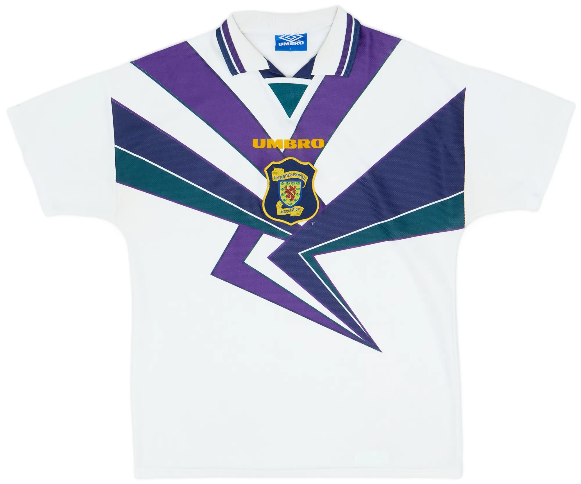 Umbro Scotland Mens SS Away Shirt 1995