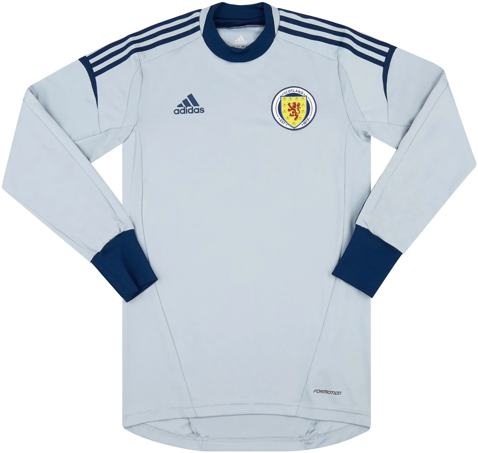 adidas Scotland Mens LS Goalkeeper Player Issue Fourth Shirt 2011