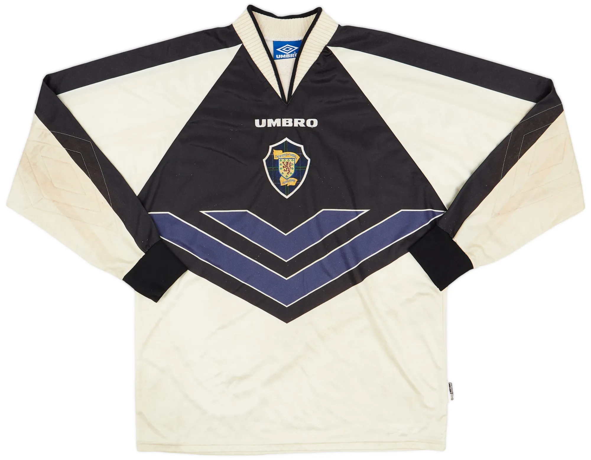 Umbro Scotland Mens LS Goalkeeper Fourth Shirt 1998