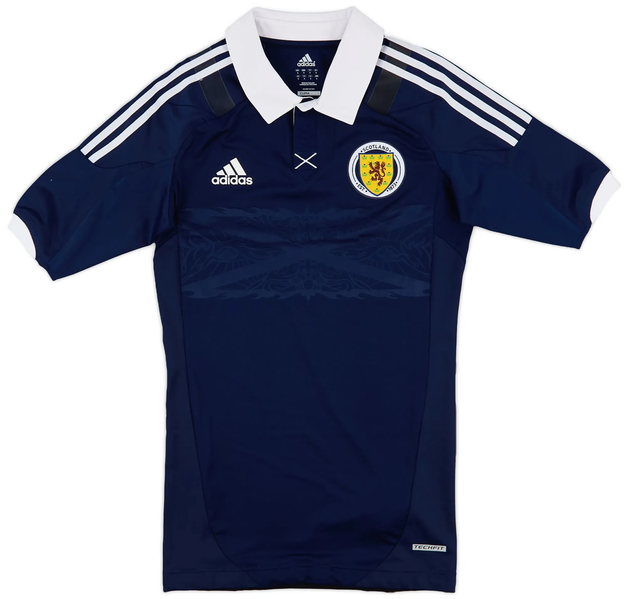 adidas Scotland Mens SS Player Issue Home Shirt 2011