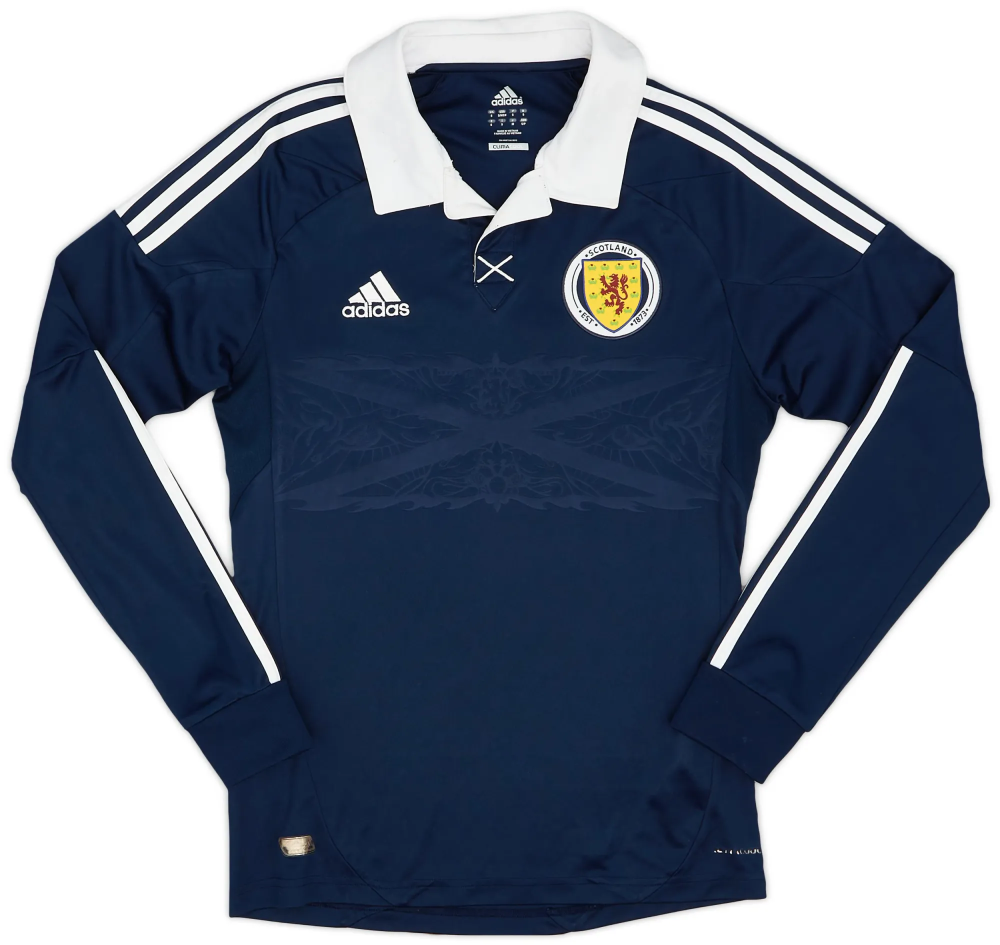 adidas Scotland Mens LS Home Shirt 2011