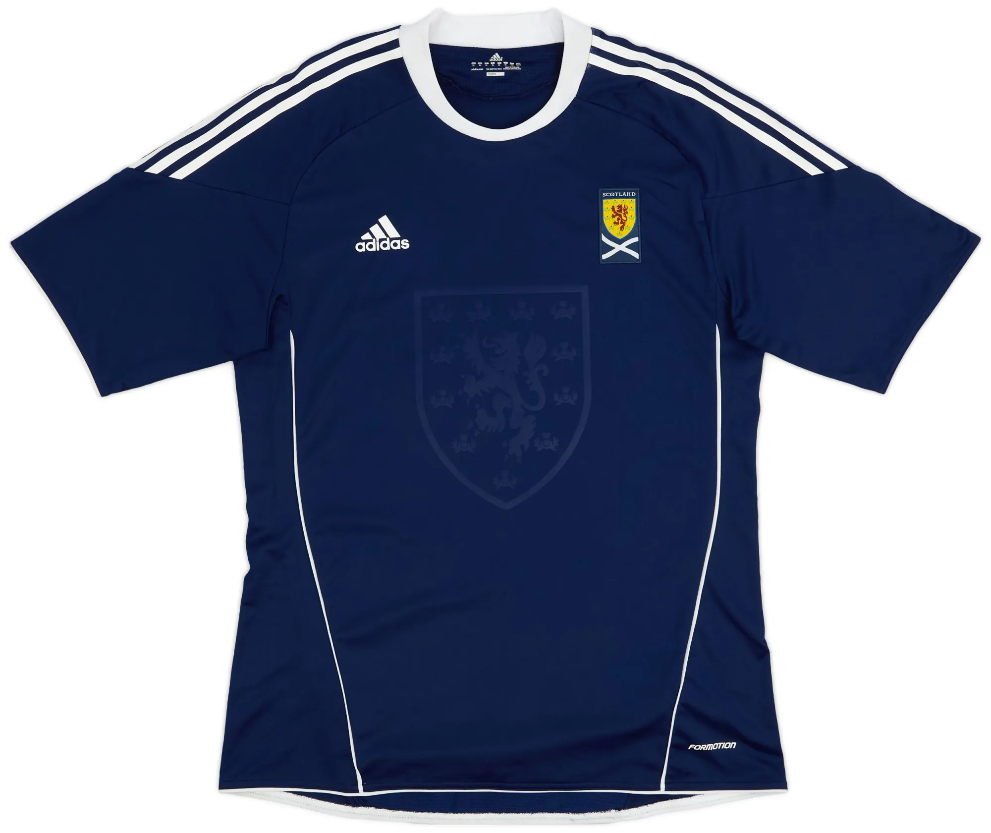 adidas Scotland Mens SS Player Issue Home Shirt 2010