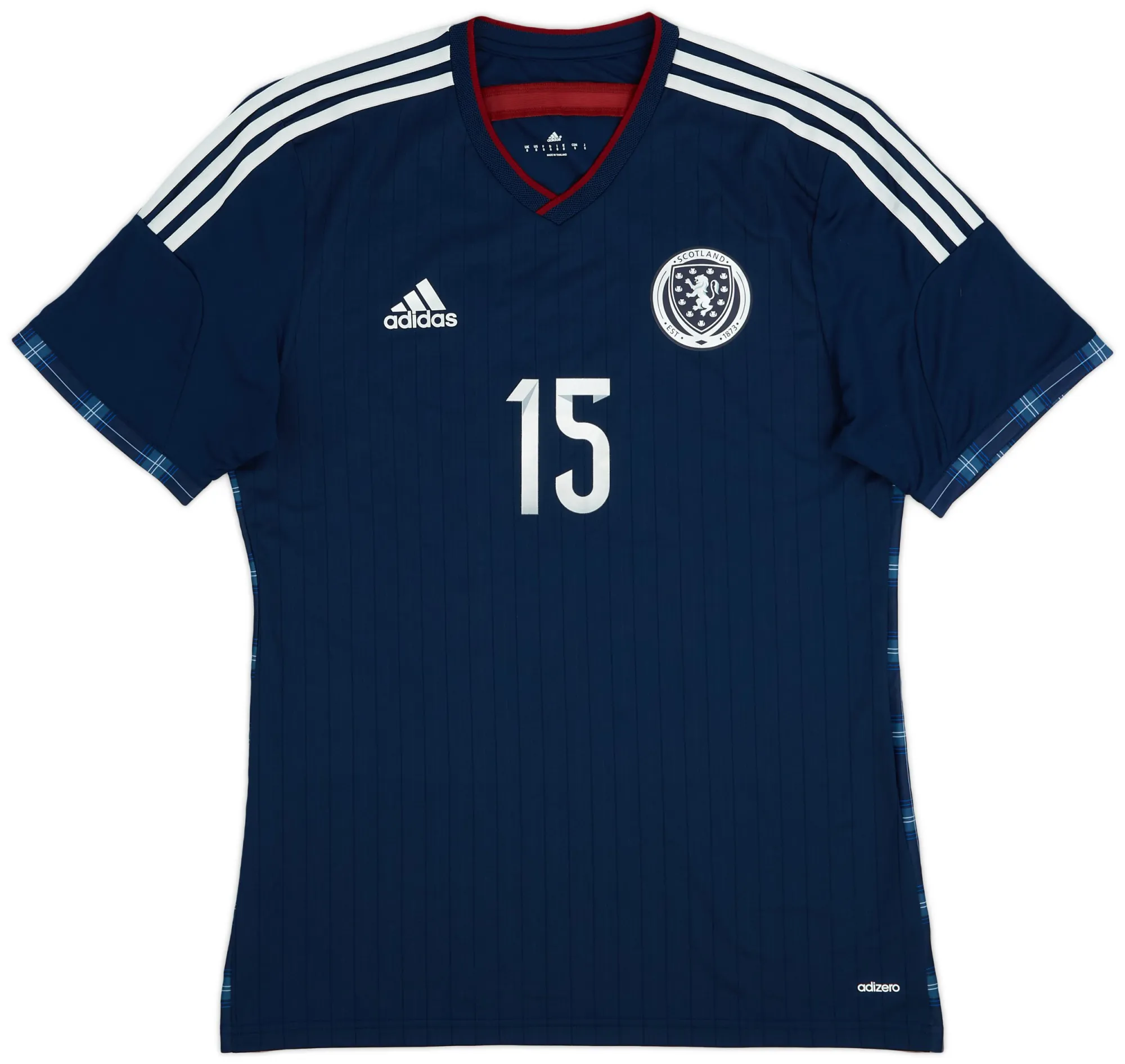 adidas Scotland Mens SS Player Issue Home Shirt 2014
