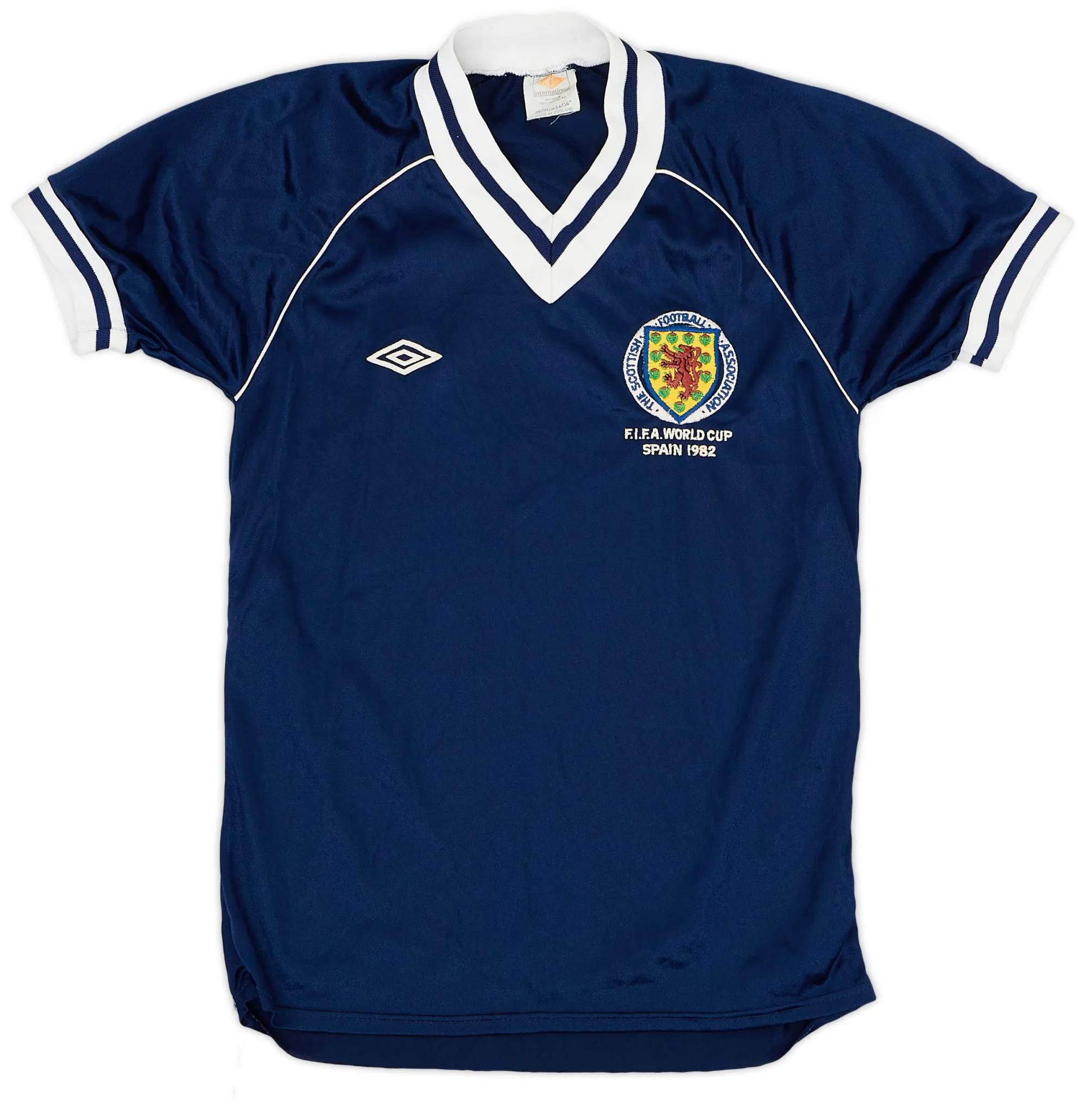 Umbro Scotland Mens SS Home Shirt 1982
