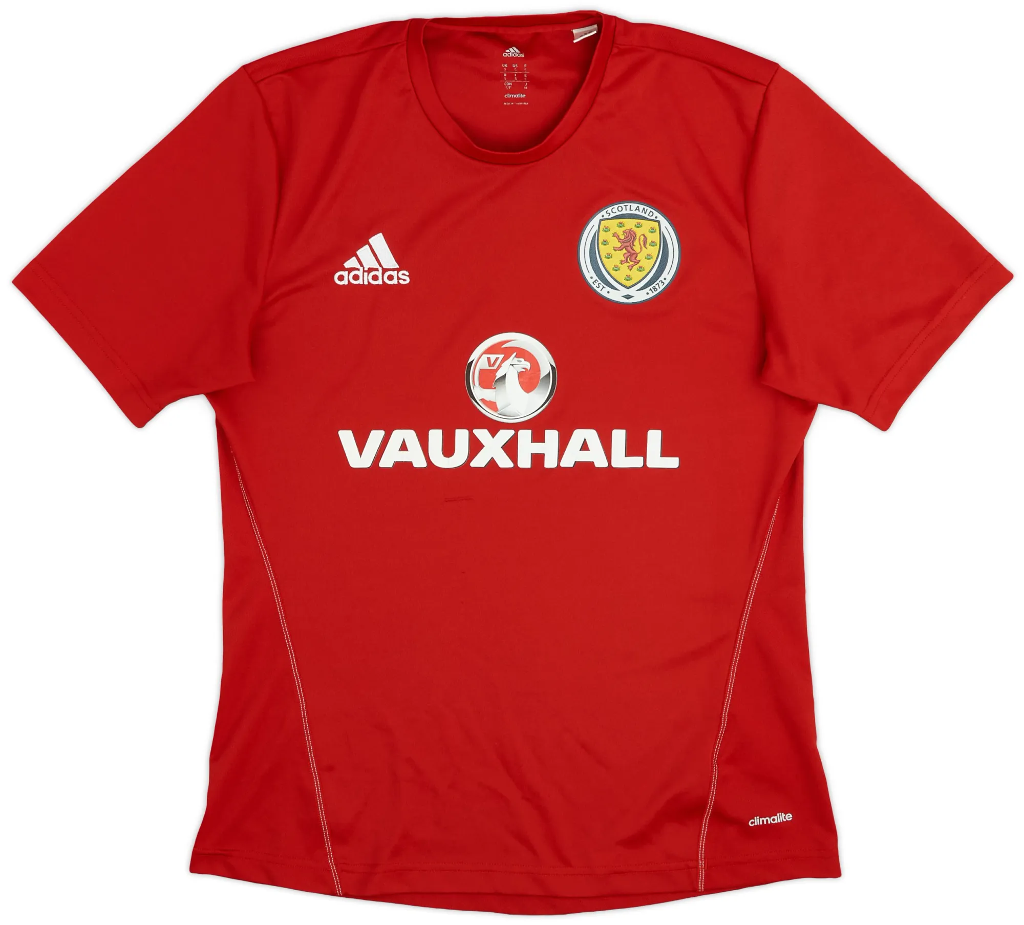 adidas Scotland Mens SS Home Shirt 2015