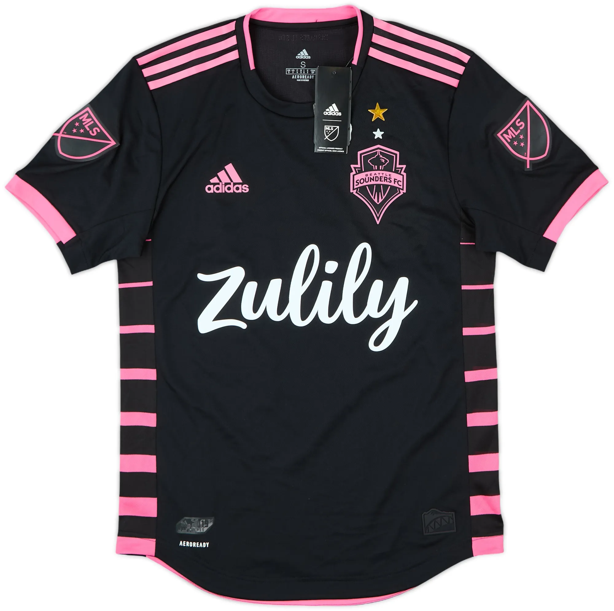 adidas Seattle Sounders Mens SS Player Issue Away Shirt 2019