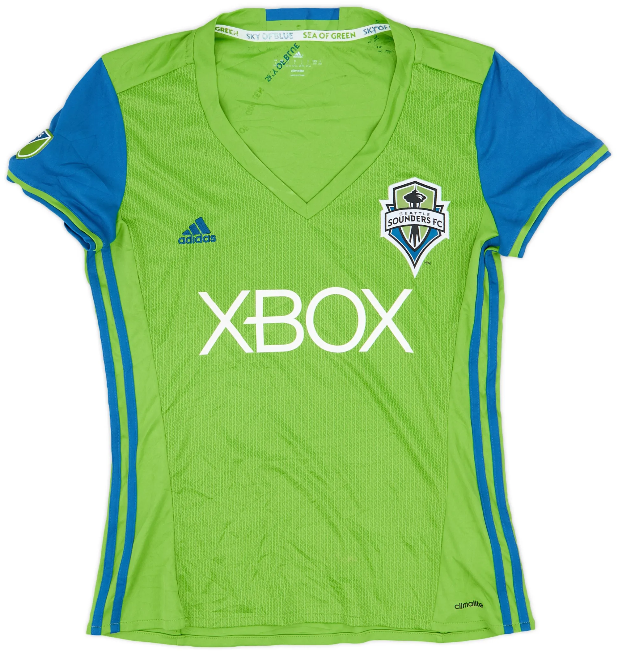 adidas Seattle Sounders Womens SS Home Shirt 2016
