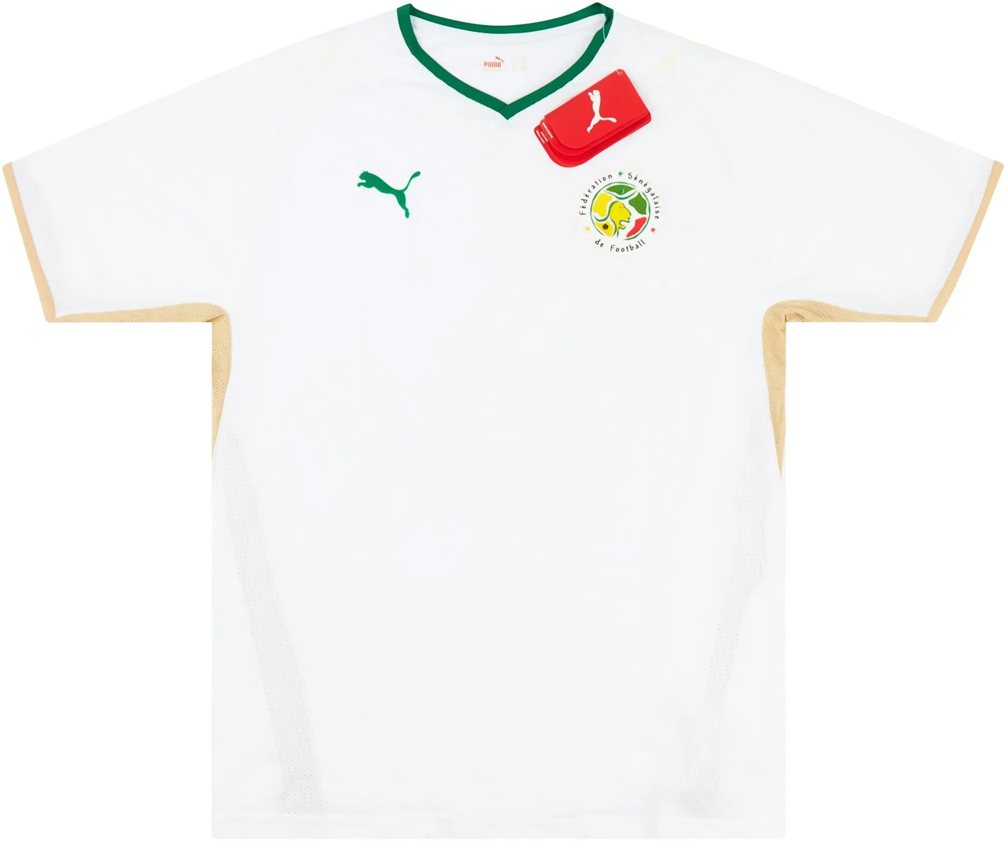 Puma Senegal Mens SS Home Shirt 2008