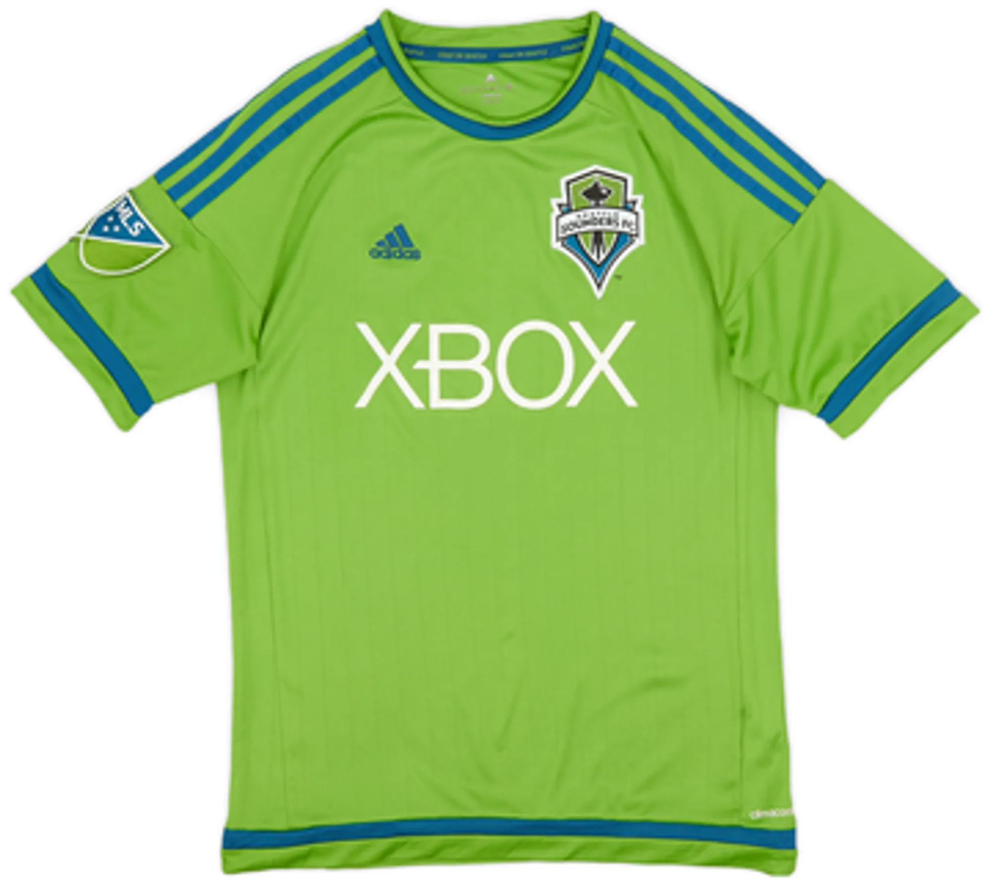 adidas Seattle Sounders Boys SS Home Shirt 2015