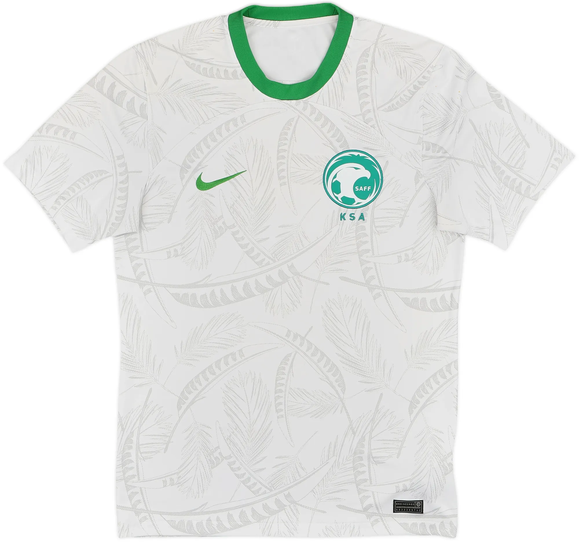 Nike Saudi Arabia Mens SS Home Shirt 2022