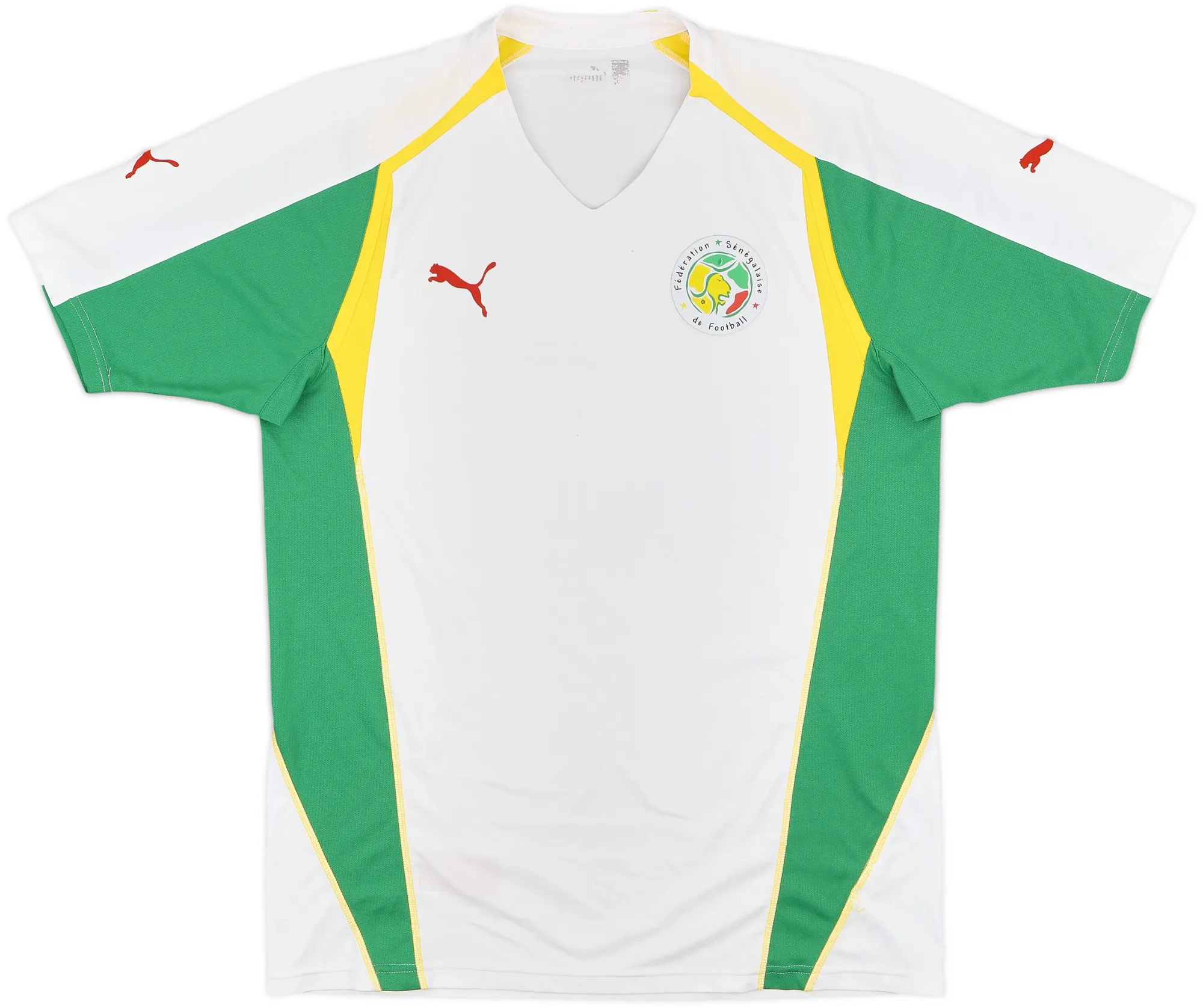 Puma Senegal Mens SS Home Shirt 2005