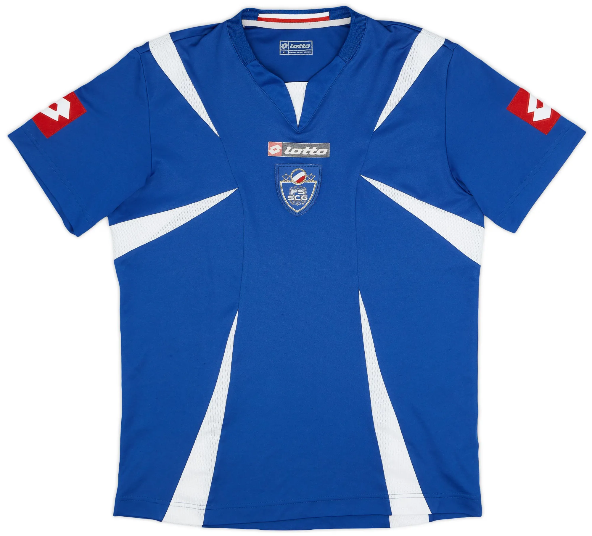 Lotto Serbia Mens SS Home Shirt 2006