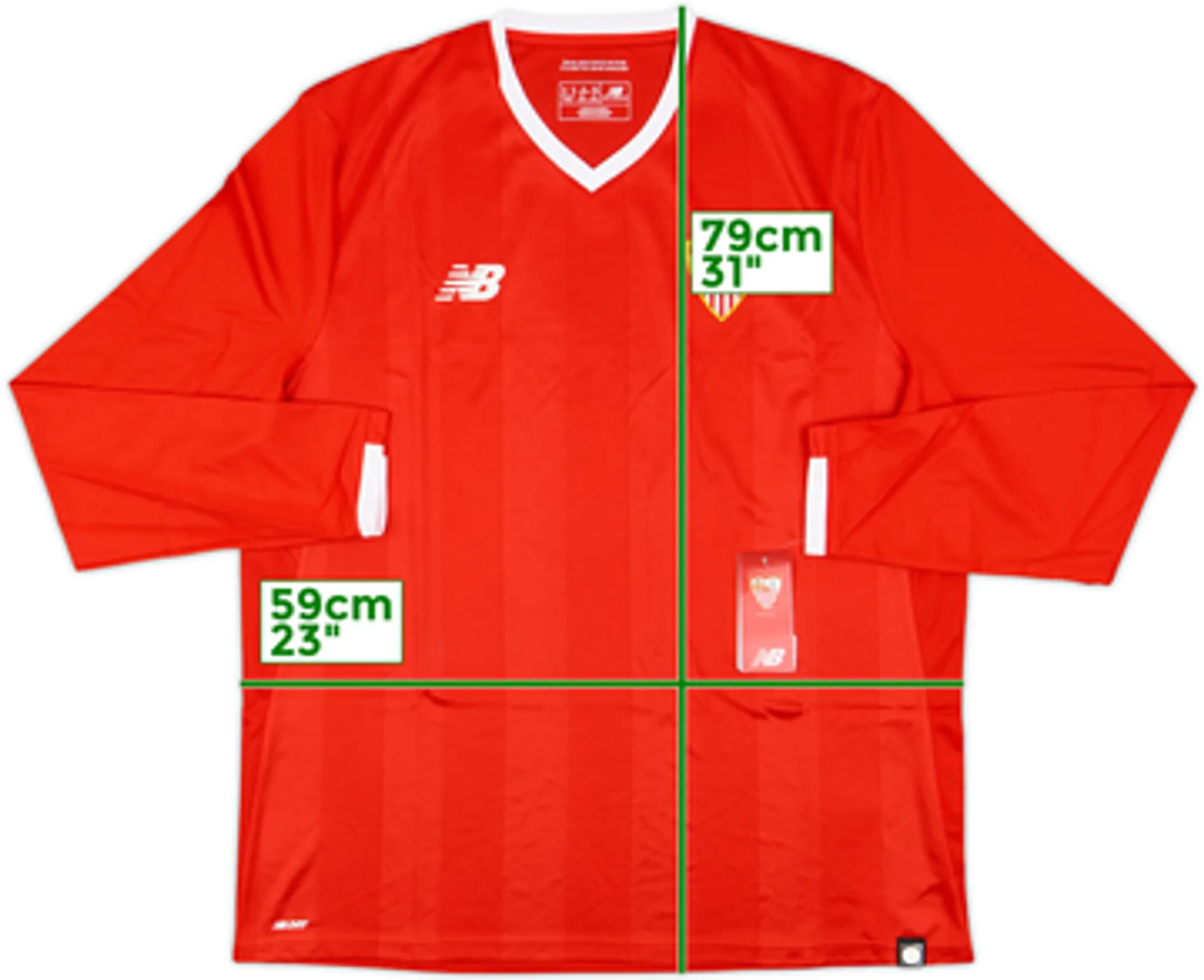 New Balance Sevilla Mens LS Away Shirt 2017/18