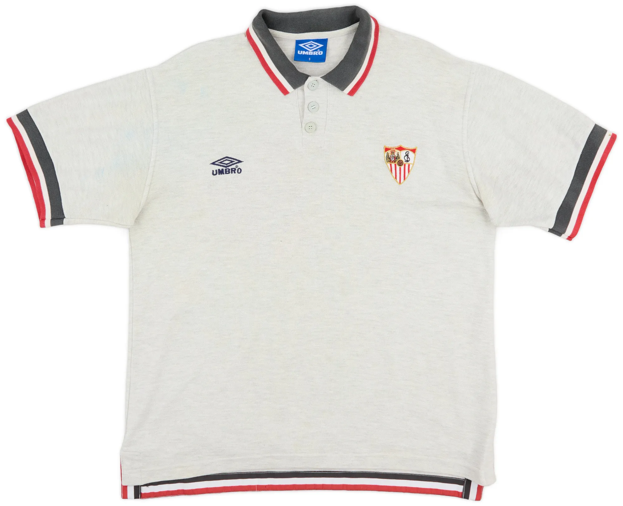 Umbro Sevilla Mens SS Home Shirt 1996/97