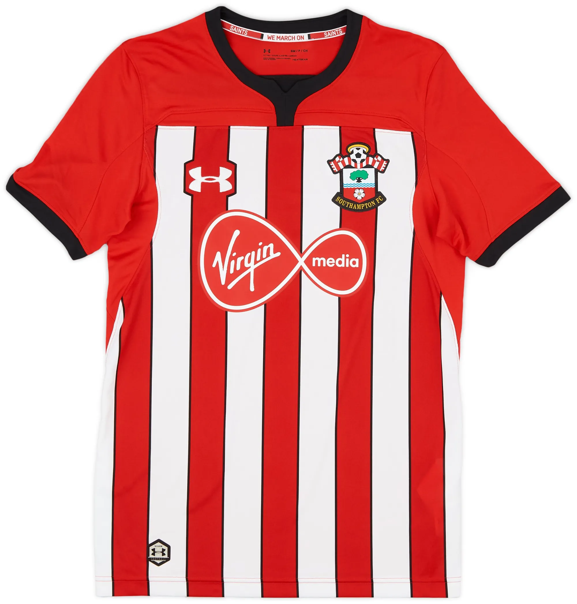 Under Armour Southampton Mens SS Home Shirt 2018/19
