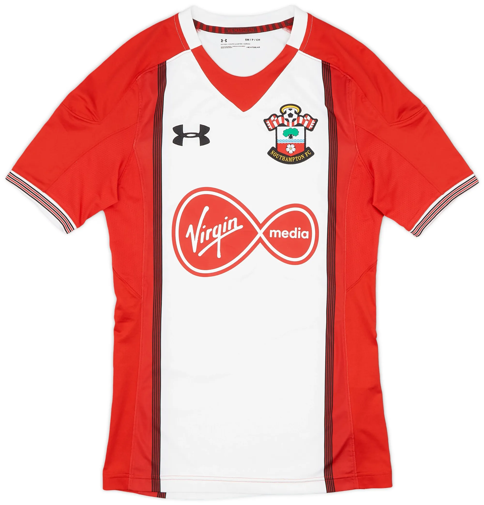 Under Armour Southampton Mens SS Home Shirt 2017/18