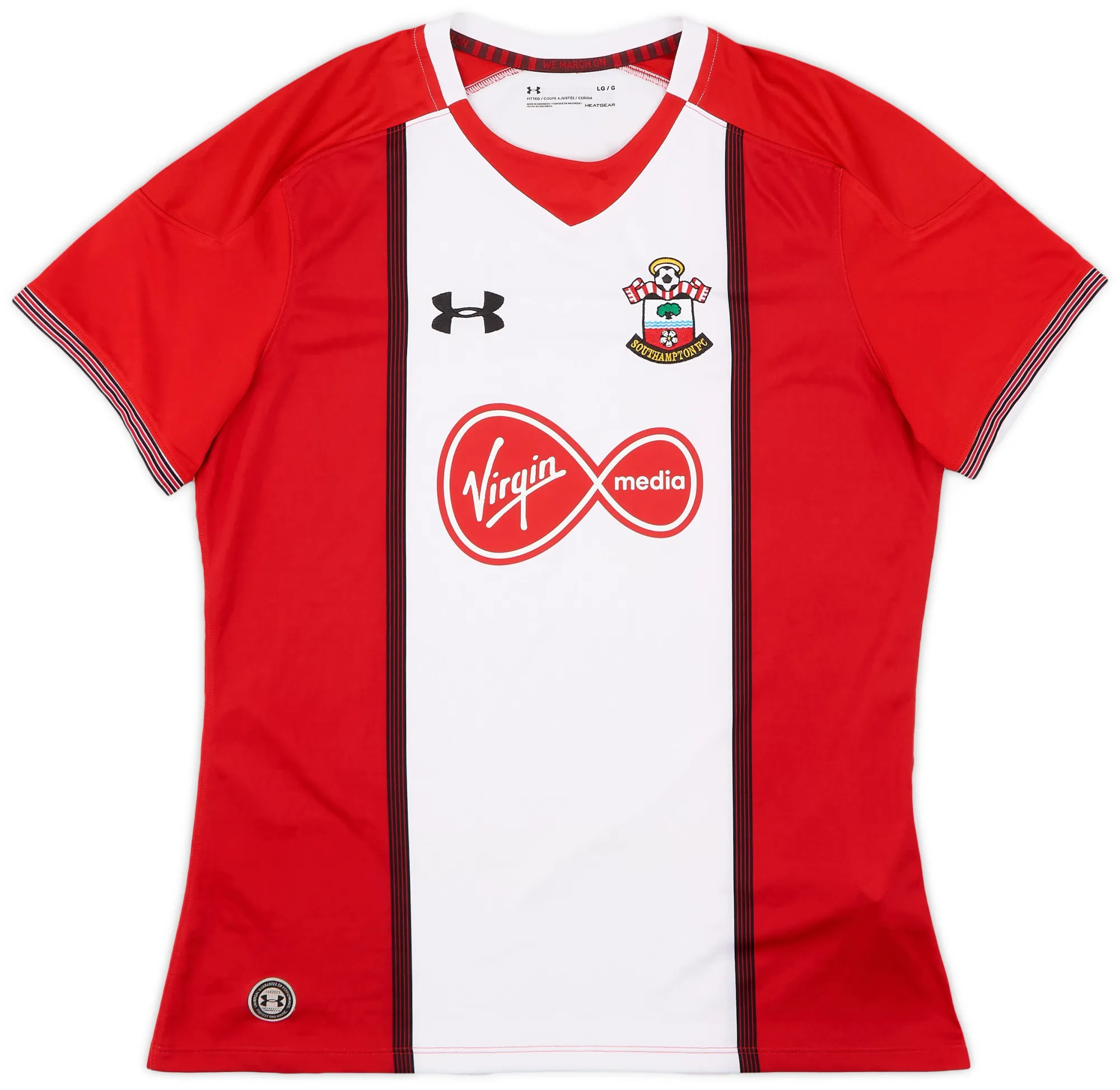 Under Armour Southampton Womens SS Home Shirt 2017/18