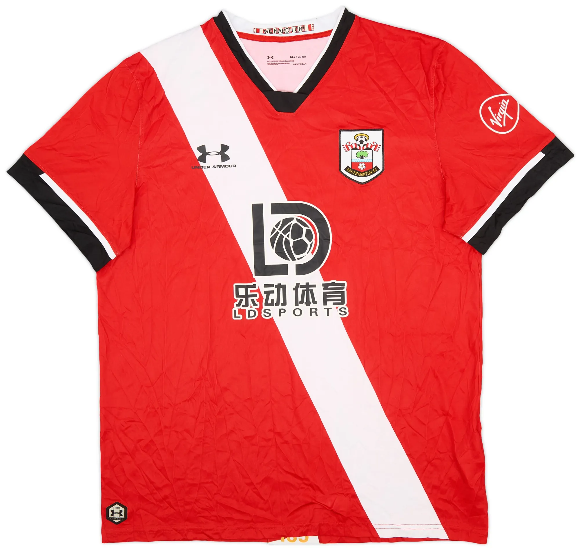 Under Armour Southampton Mens SS Home Shirt 2020/21