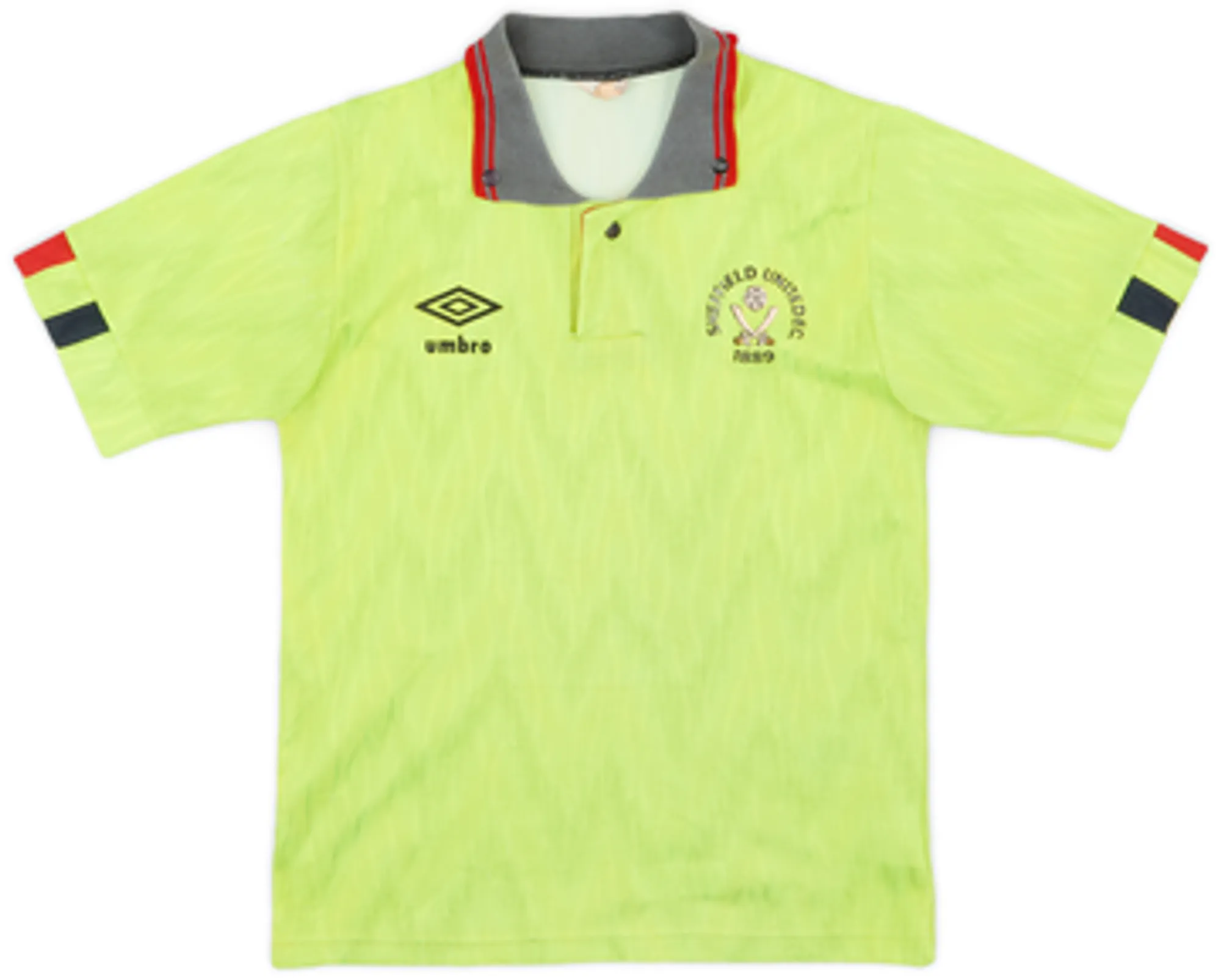 Umbro Sheffield United Boys SS Away Shirt 1989/91
