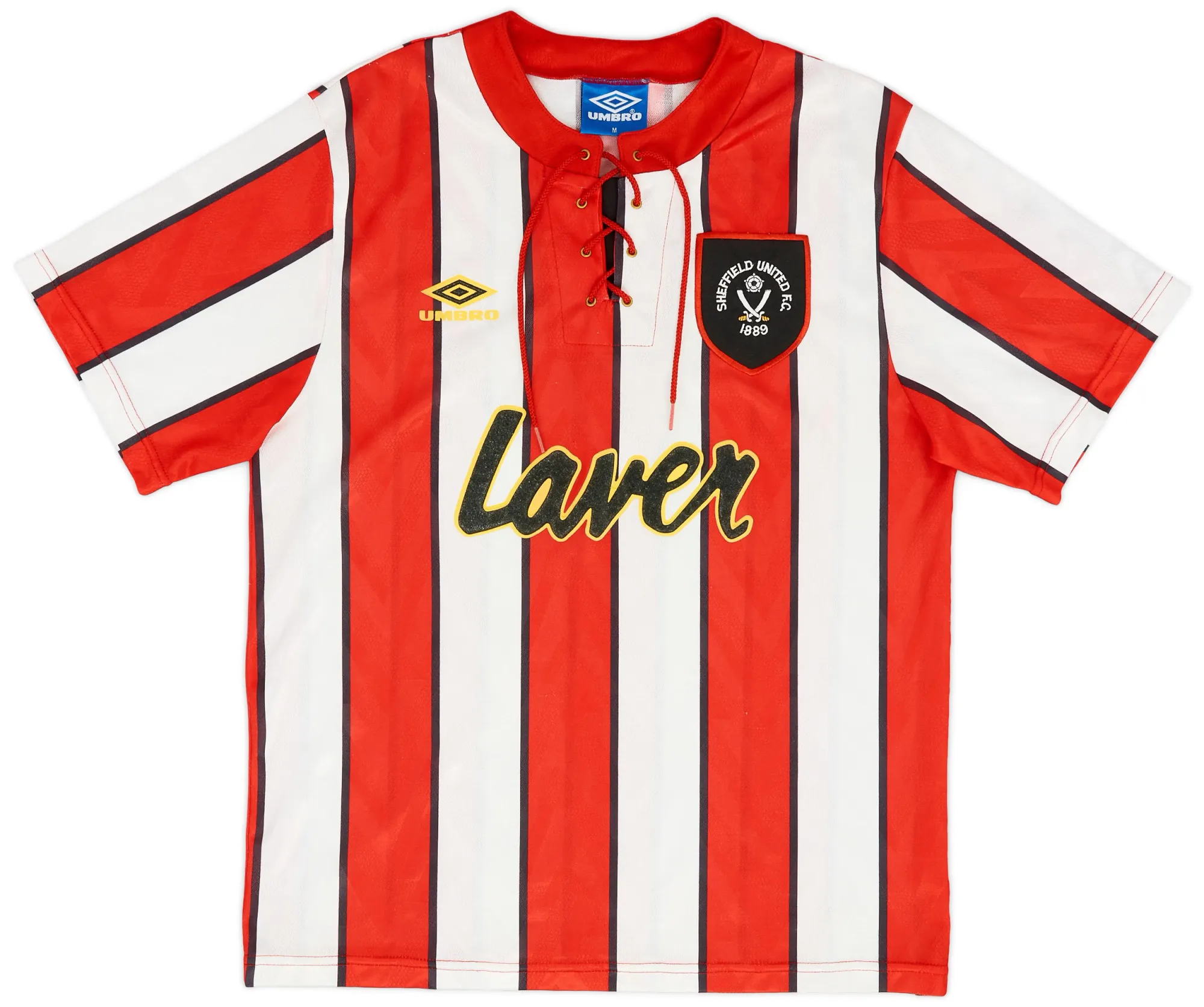 Umbro Sheffield United Mens SS Home Shirt 1992/94