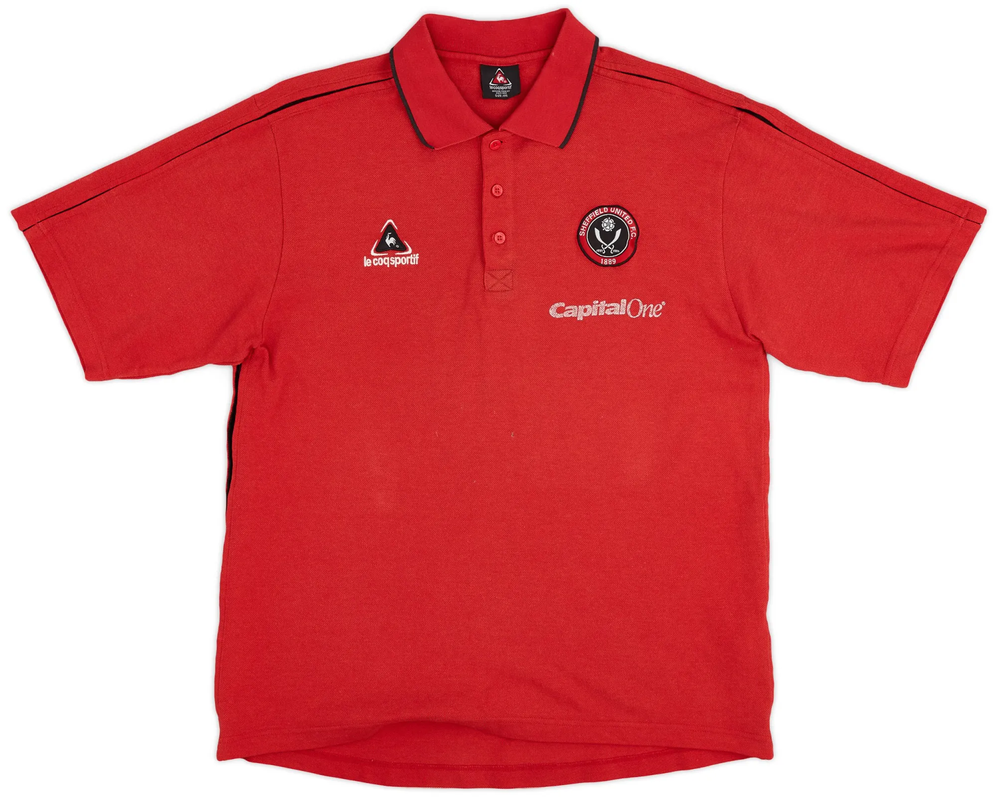 Le Coq Sportif Sheffield United Mens SS Home Shirt 2006/07