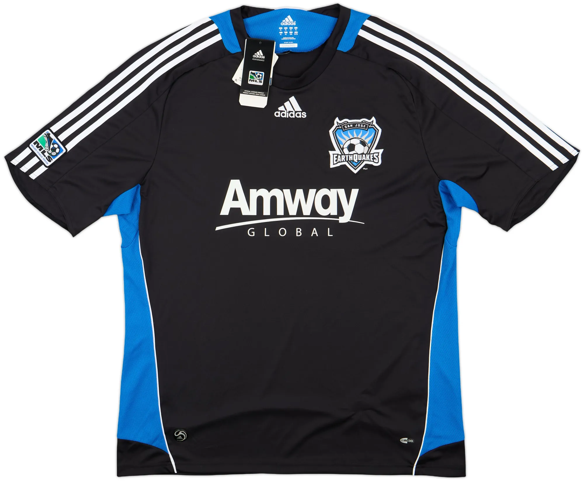 adidas San Jose Earthquakes Mens SS Home Shirt 2008