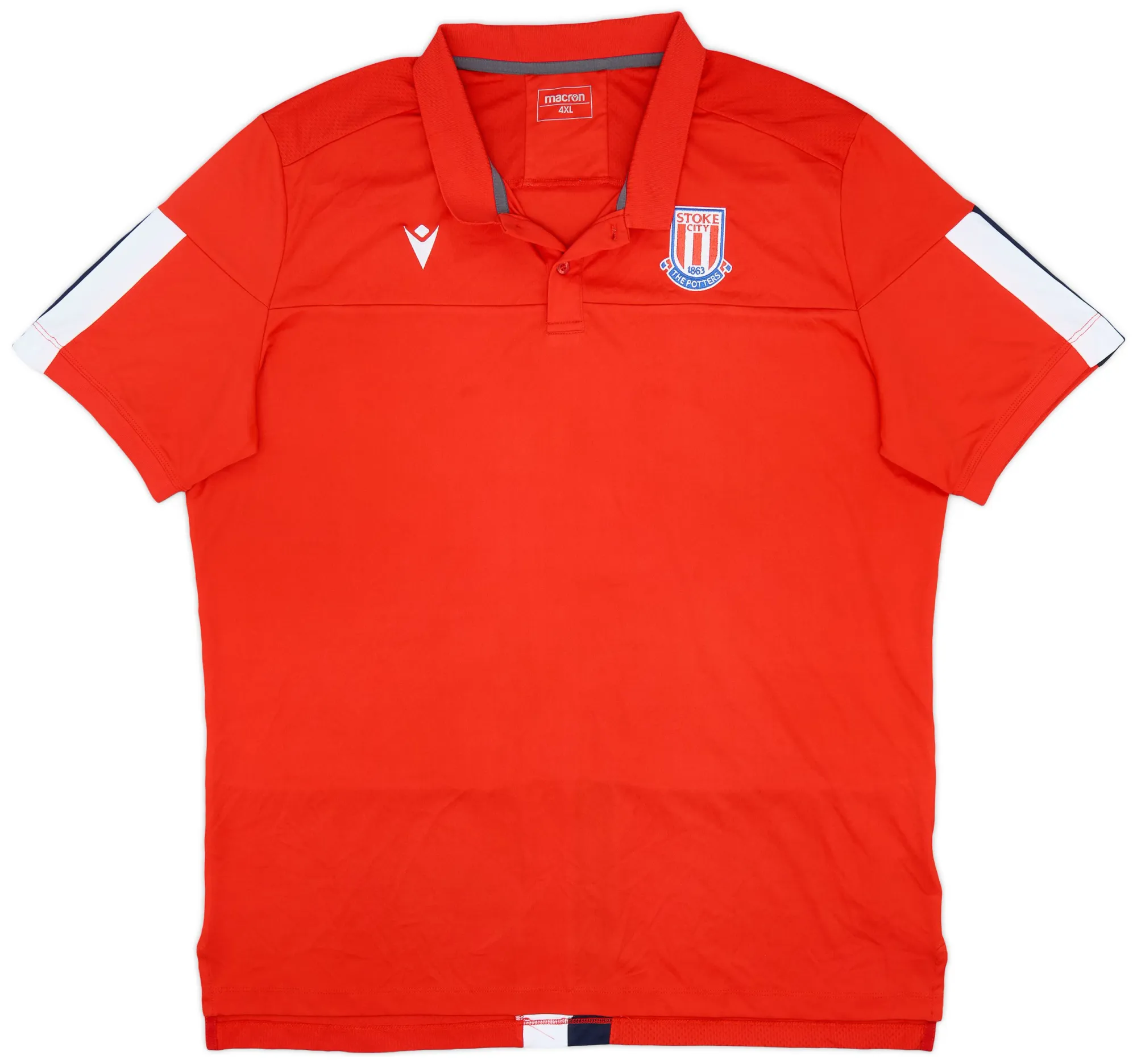 Macron Stoke City Mens SS Home Shirt 2019/20