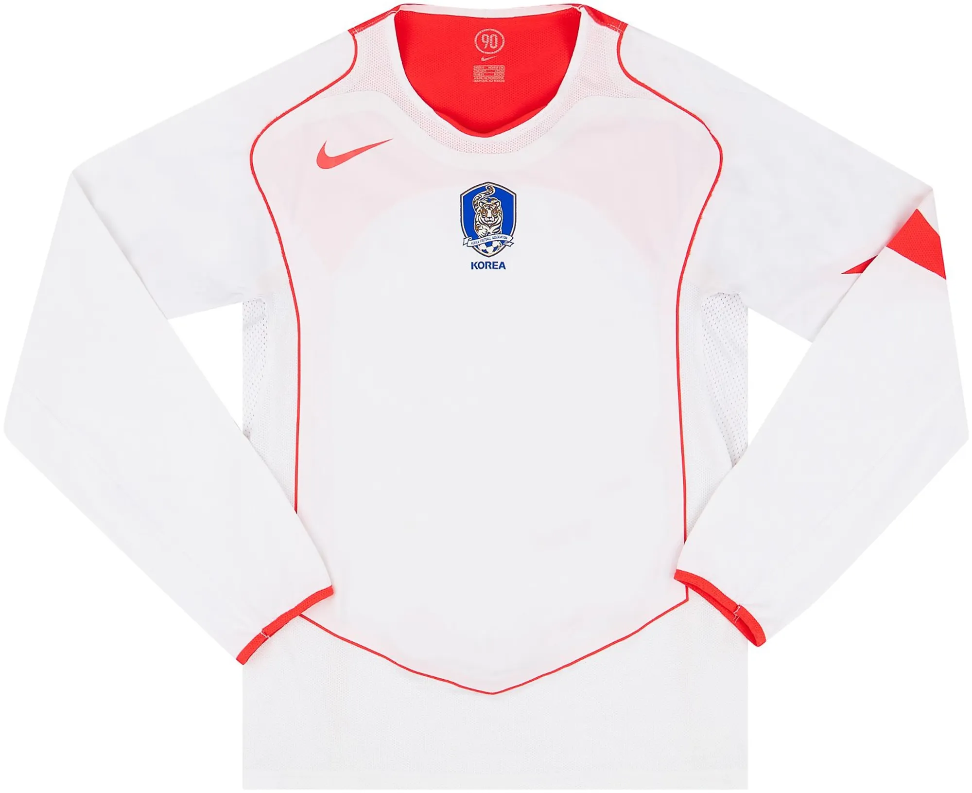 Nike South Korea Mens LS Player Issue Away Shirt 2004