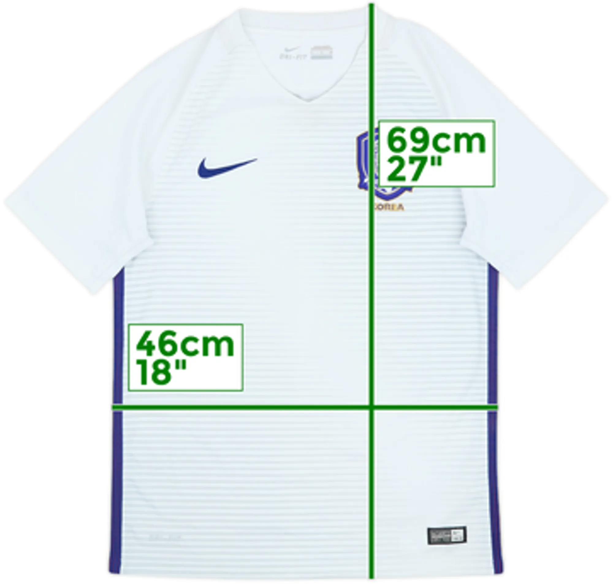Nike South Korea Mens SS Away Shirt 2016