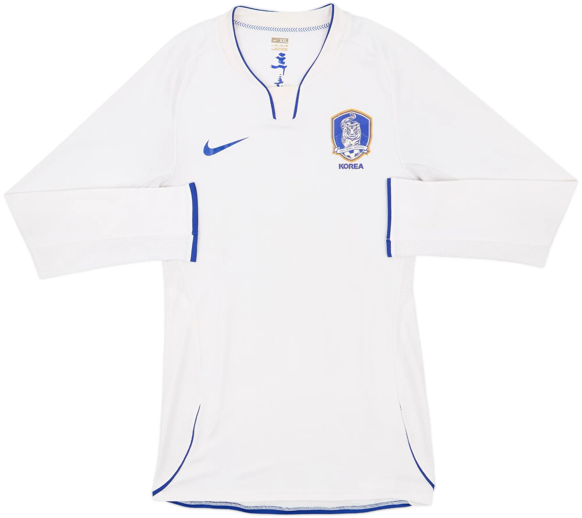 Nike South Korea Mens LS Player Issue Away Shirt 2008