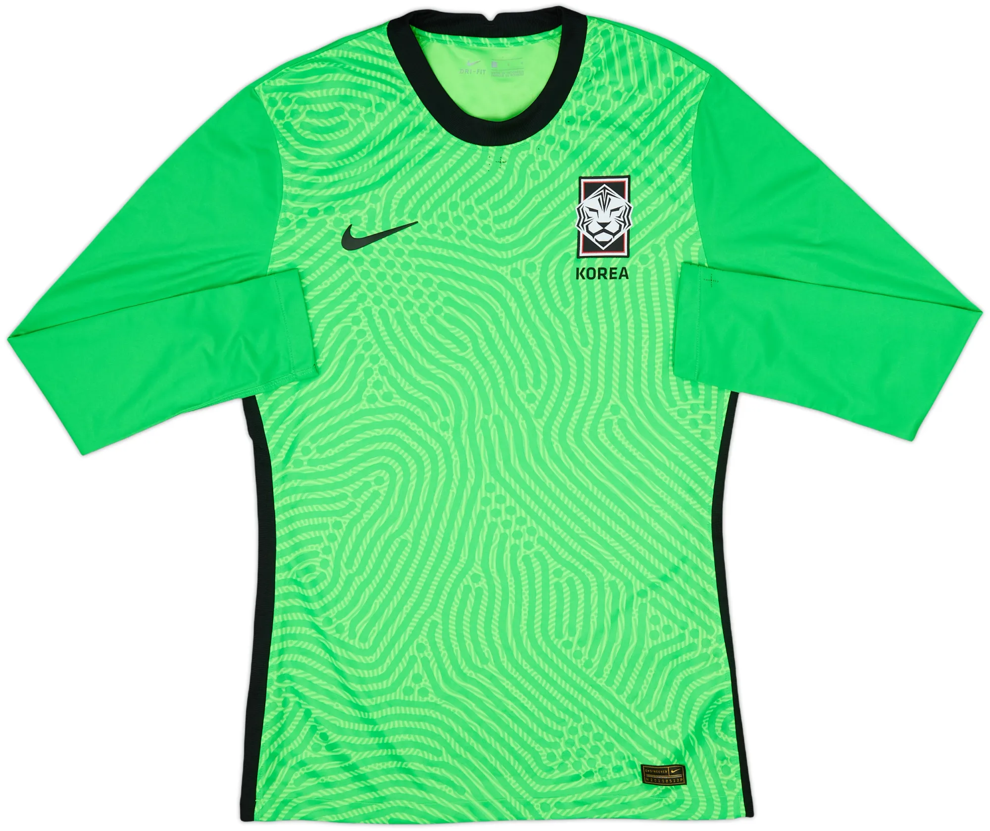 Nike South Korea Mens LS Goalkeeper Player Issue Home Shirt 2020