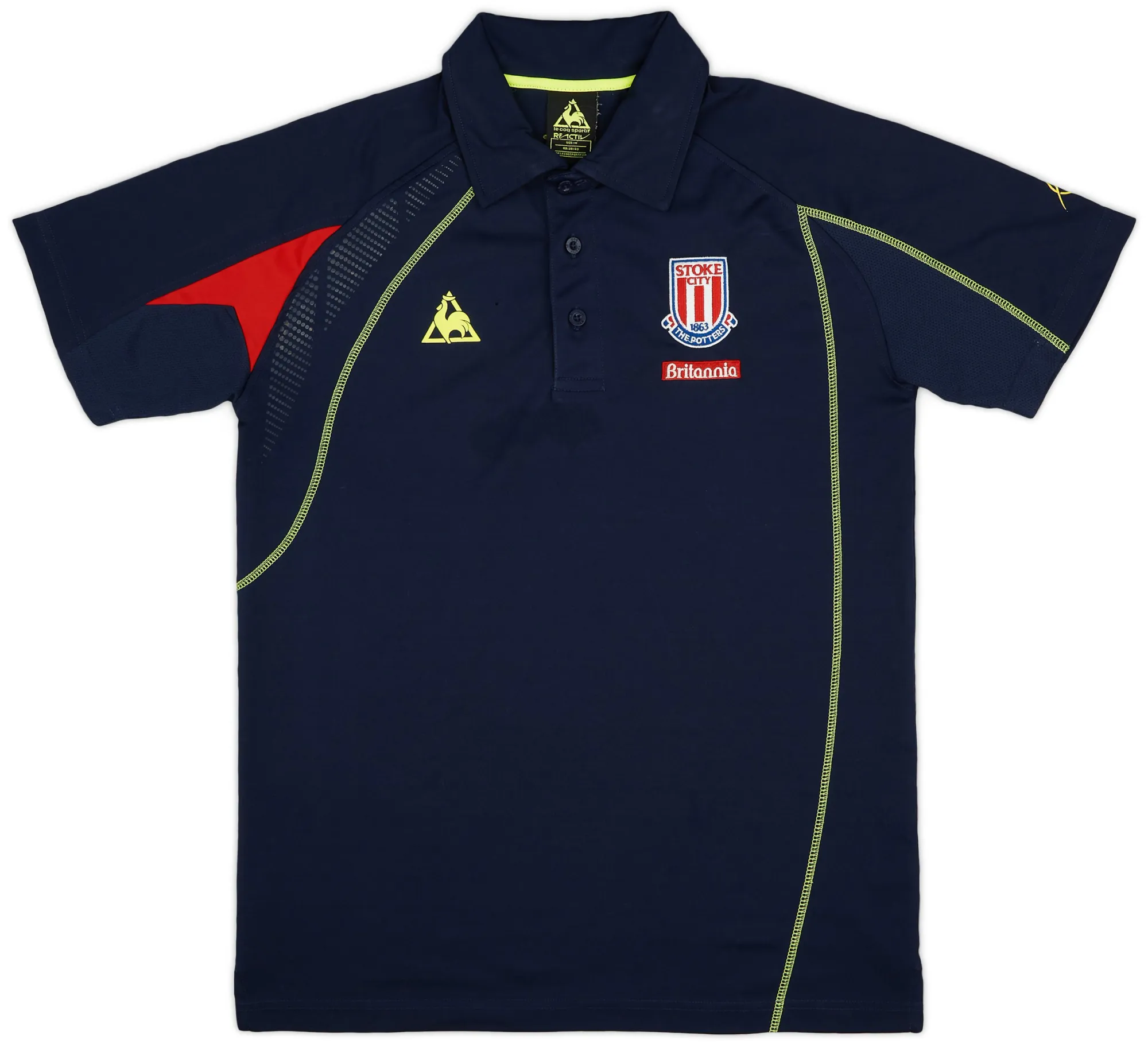 2008-09 Stoke City Le Coq Sportif Polo Shirt - 5/10 - (M)