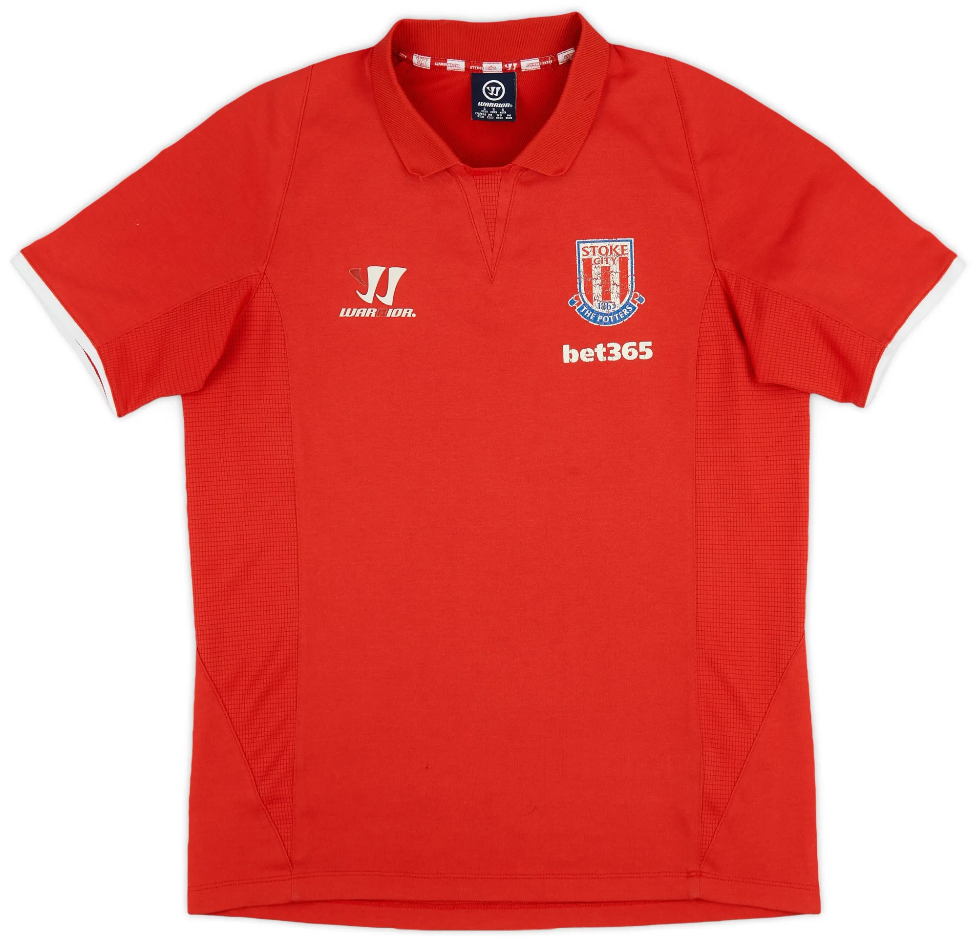 Warrior Stoke City Mens SS Home Shirt 2014/15