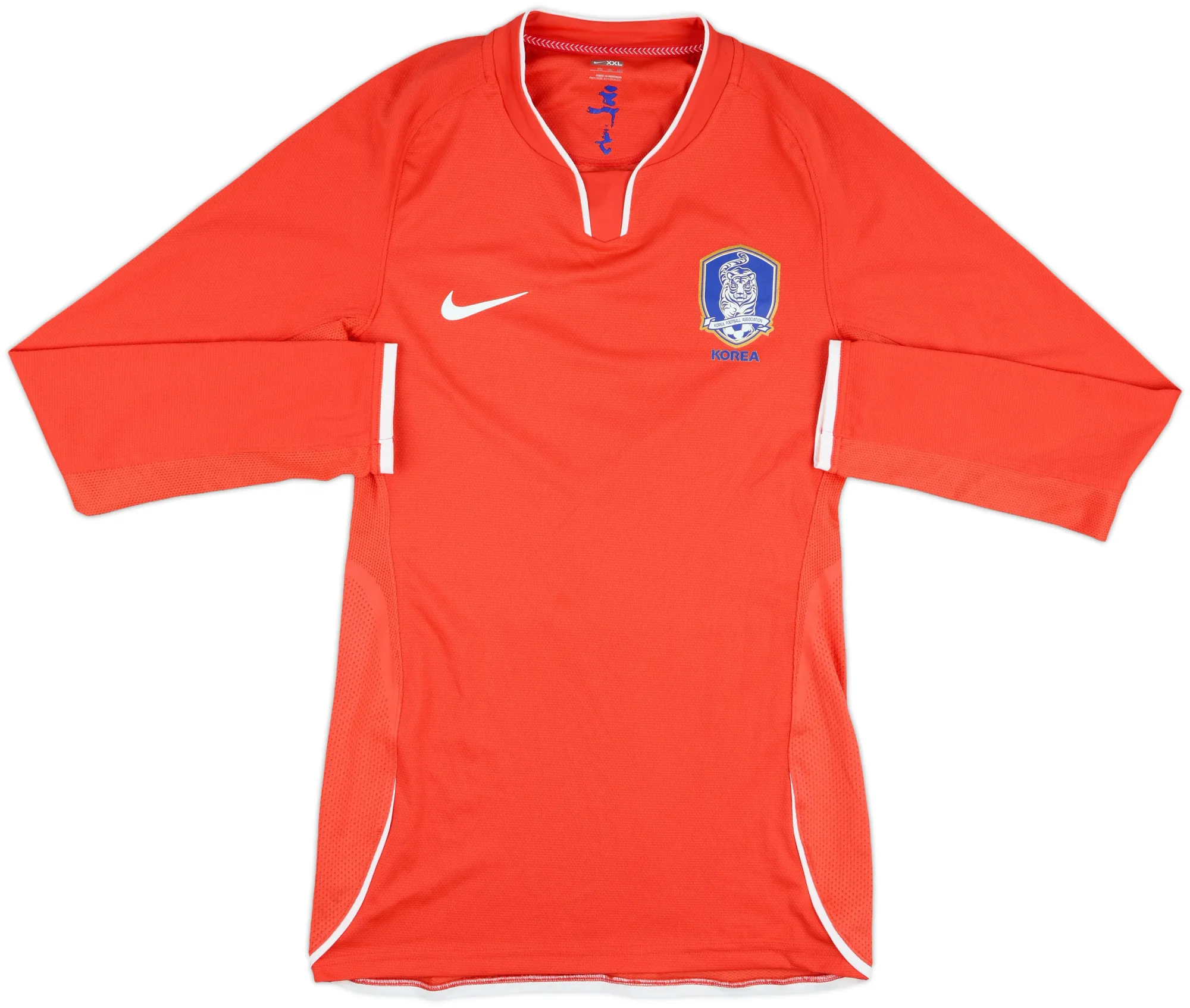Nike South Korea Mens LS Player Issue Home Shirt 2008