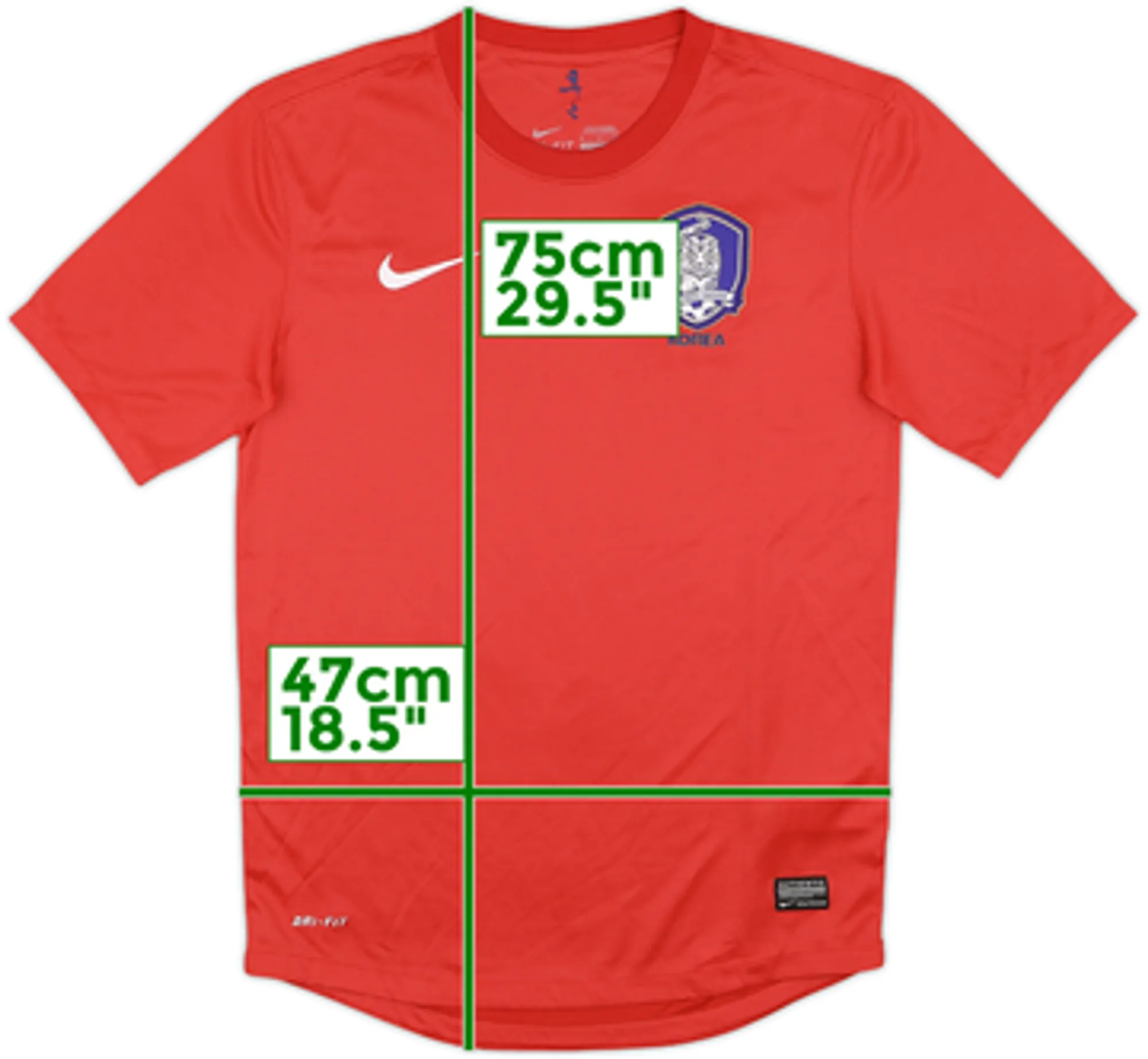Nike South Korea Mens SS Home Shirt 2012