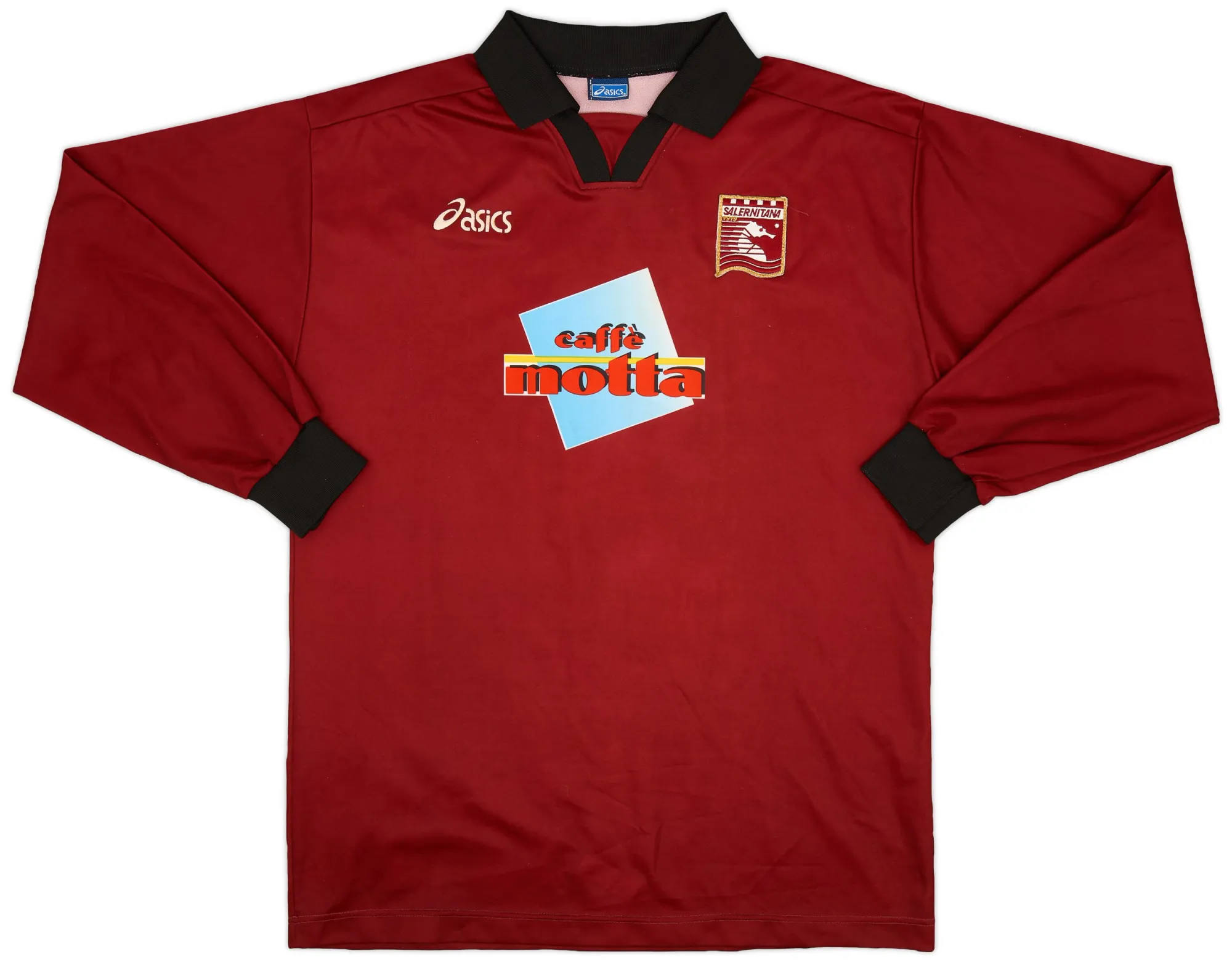 Asics Salernitana Mens LS Home Shirt 1996/97