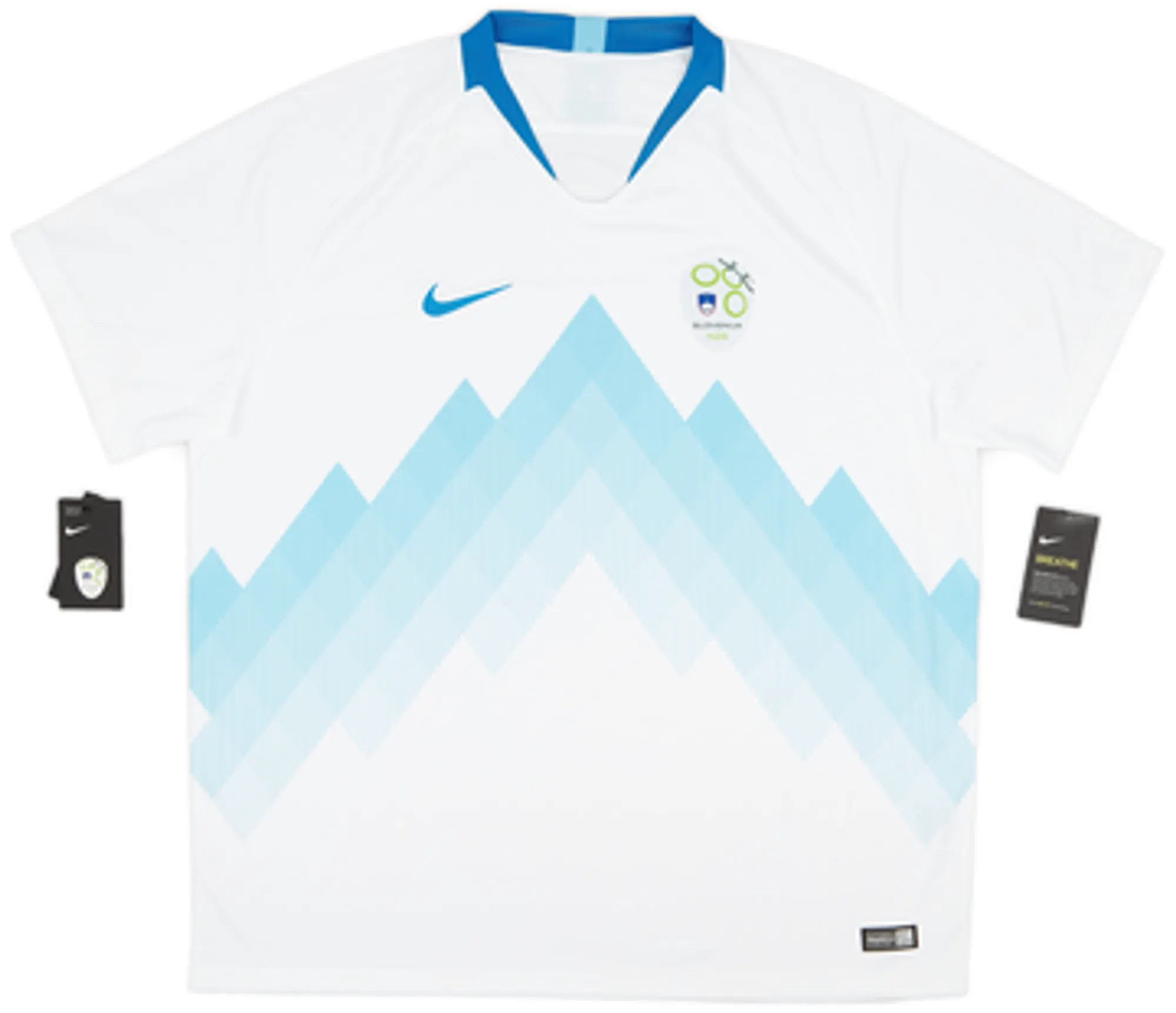 Nike Slovenia Mens SS Home Shirt 2018