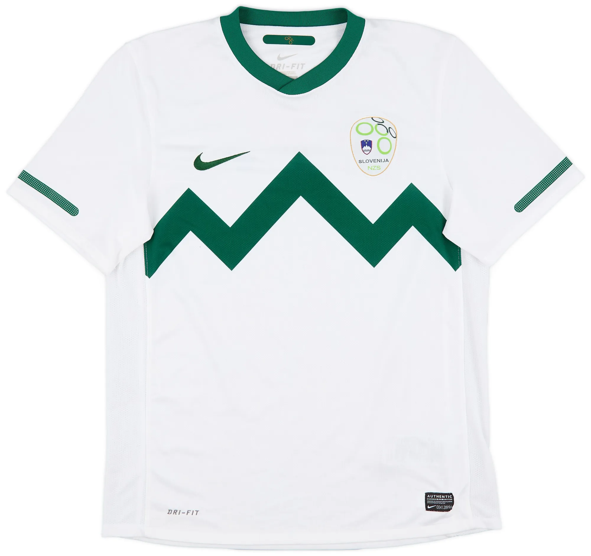Nike Slovenia Mens SS Home Shirt 2010