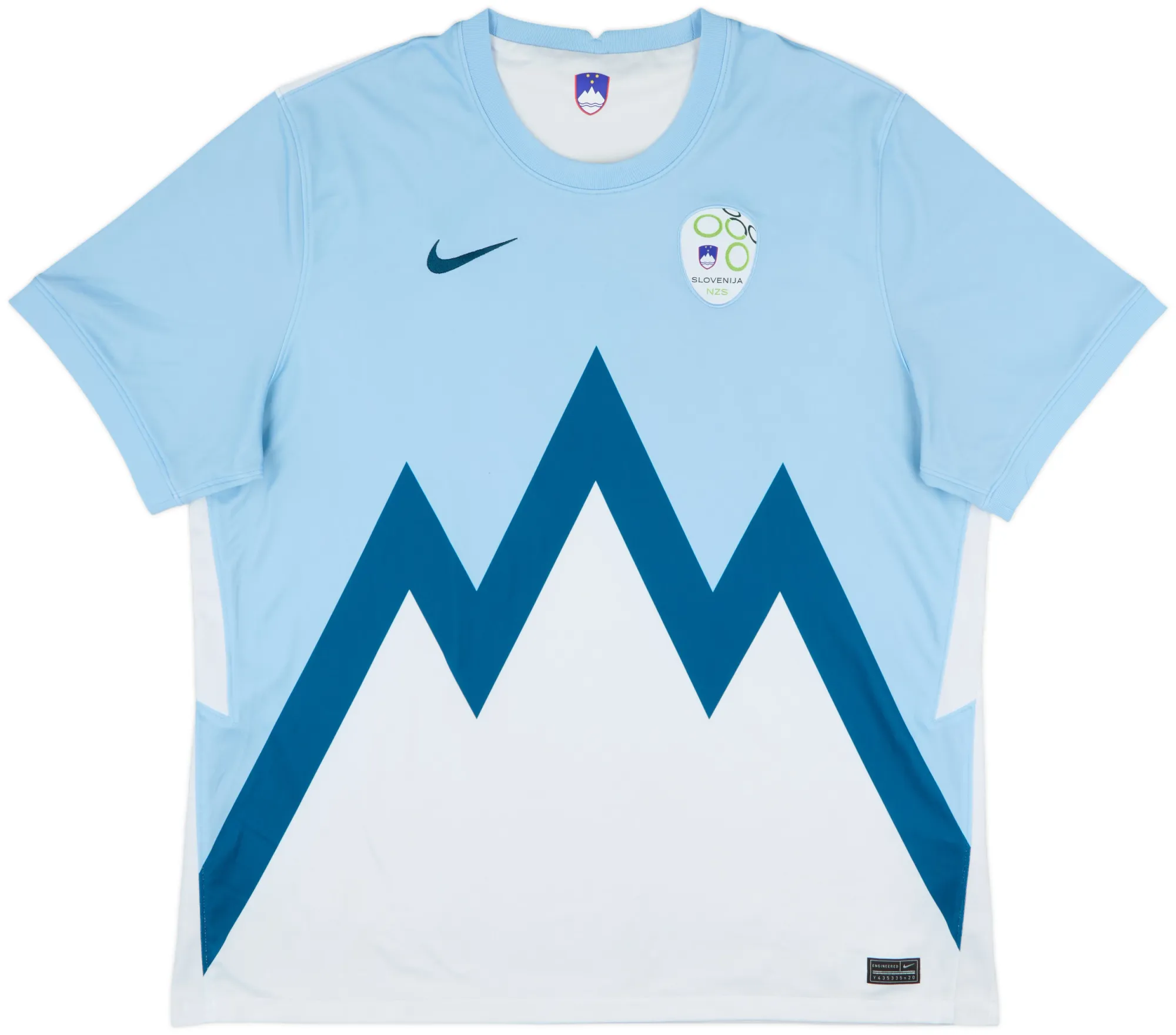 Nike Slovenia Mens SS Home Shirt 2020