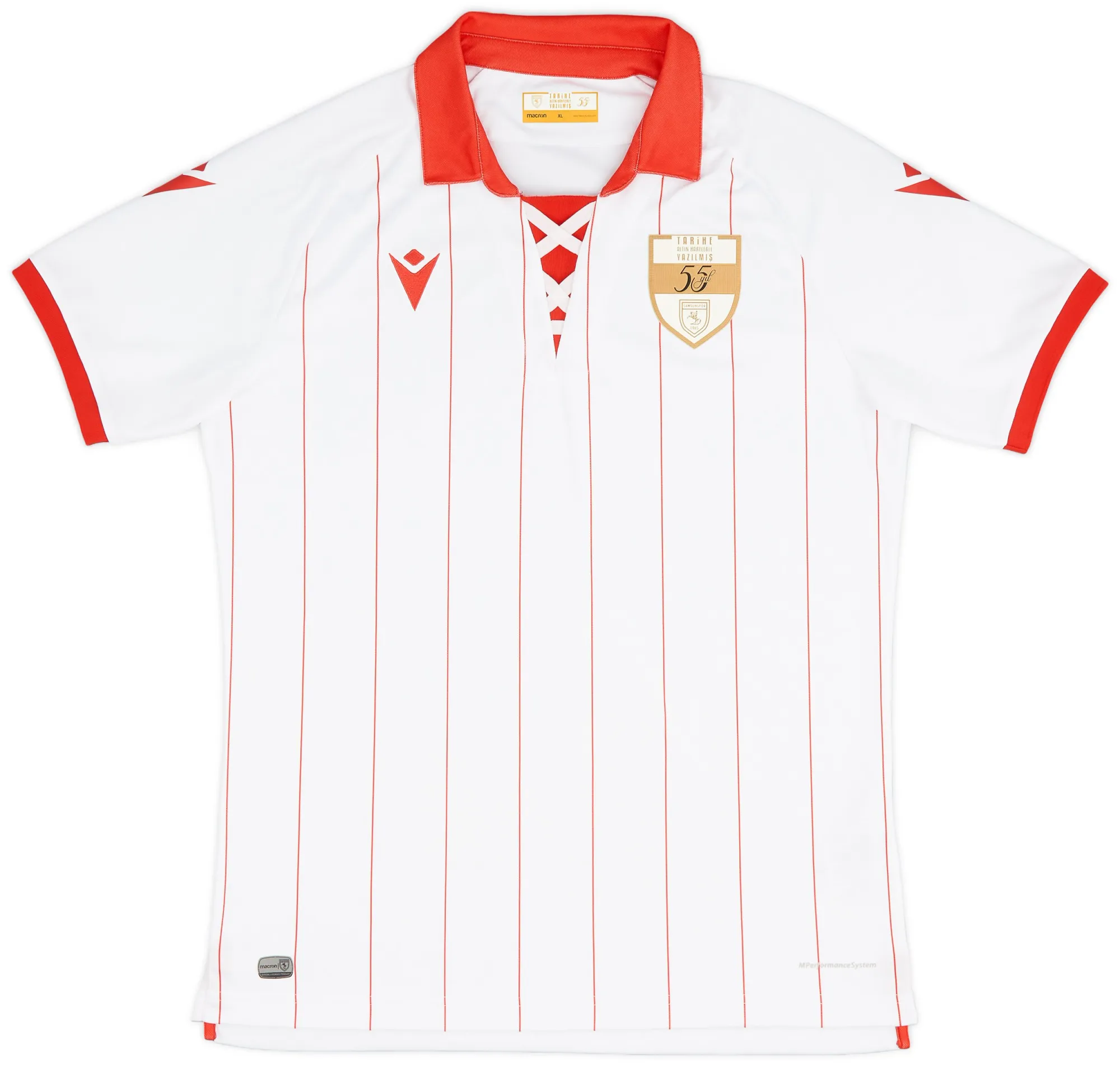 Macron Samsunspor Mens SS Away Shirt 2020/21