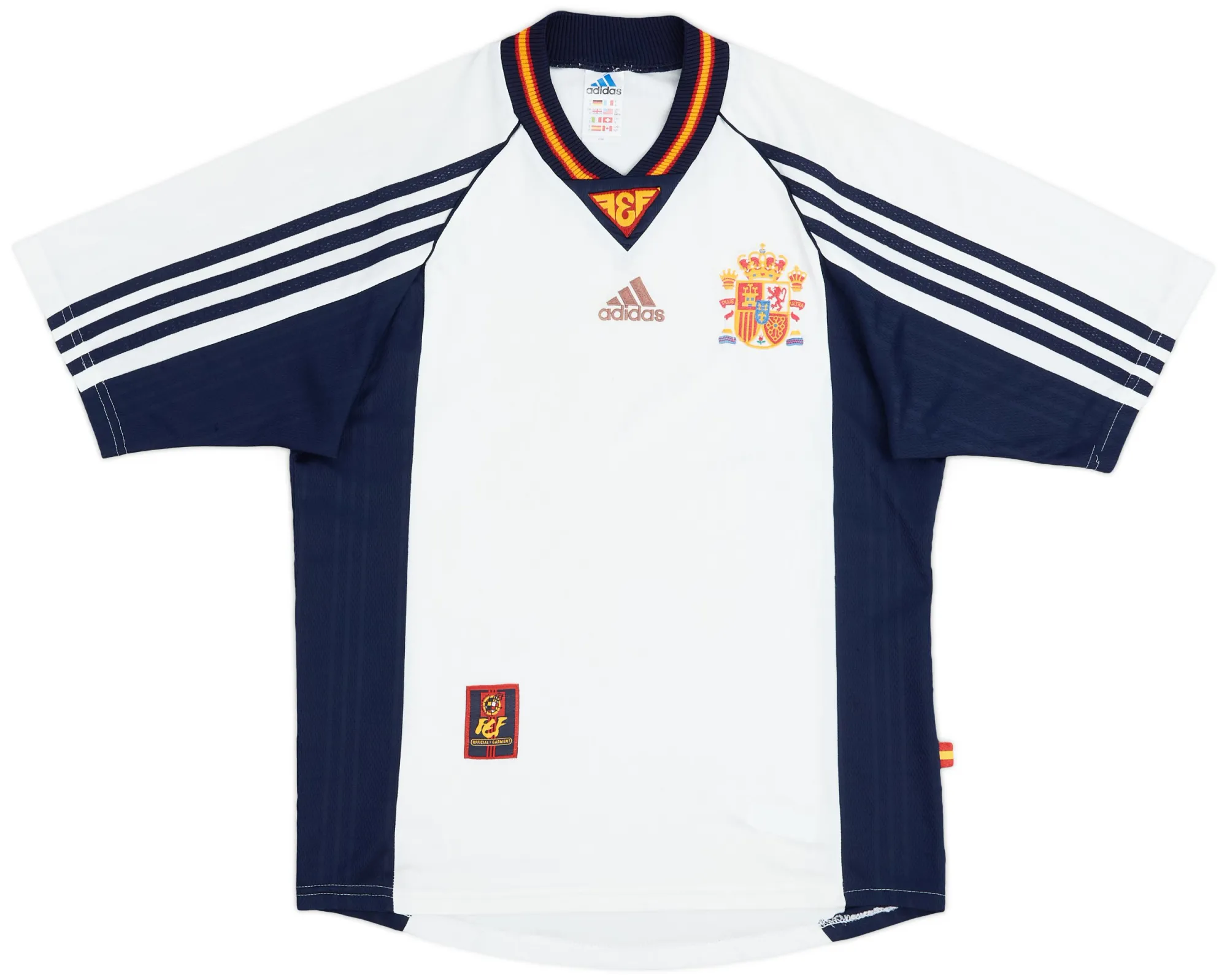 adidas Spain Mens SS Away Shirt 1998