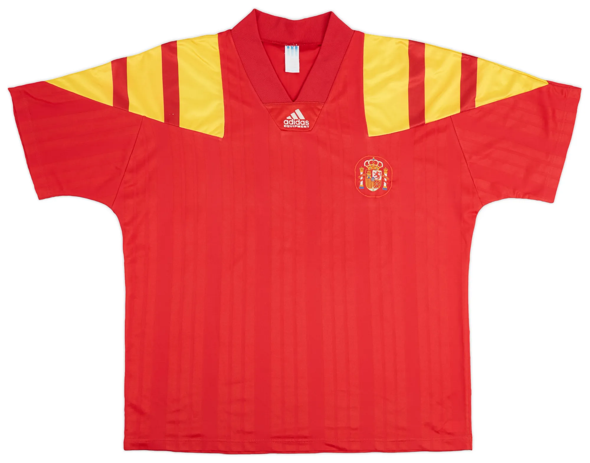 adidas Spain Mens SS Home Shirt 1992