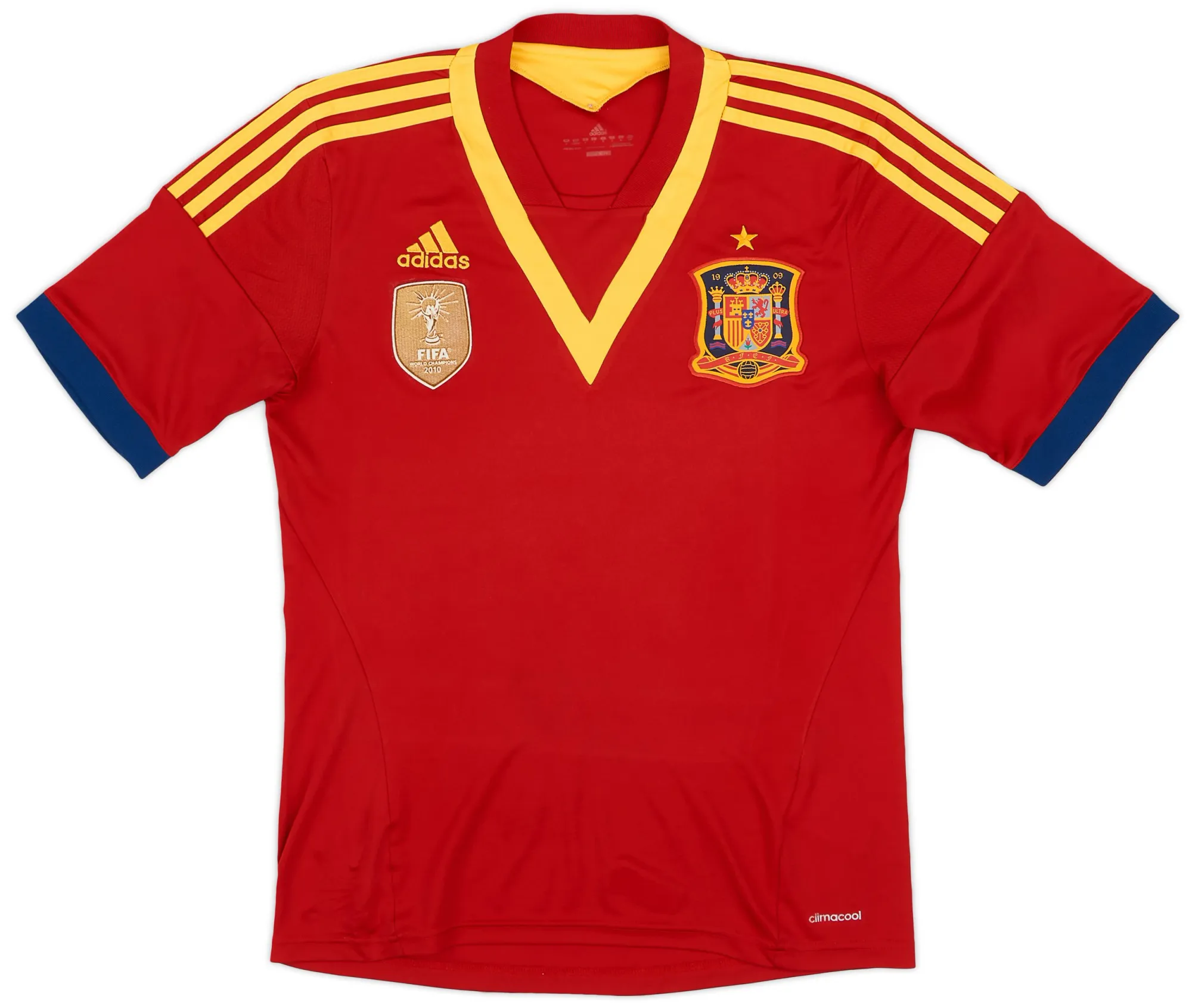 adidas Spain Mens SS Home Shirt 2013