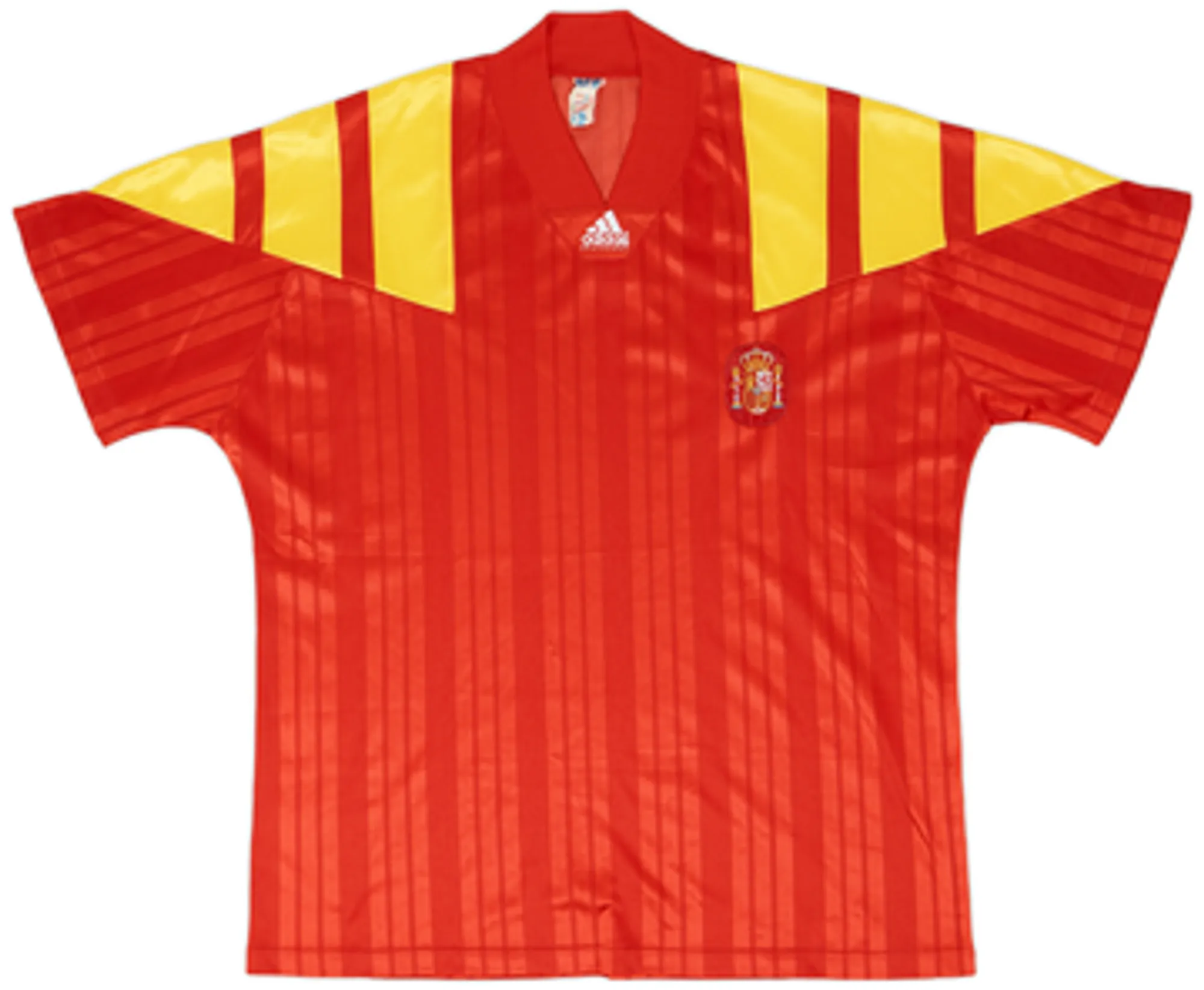 adidas Spain Mens SS Home Shirt 1992