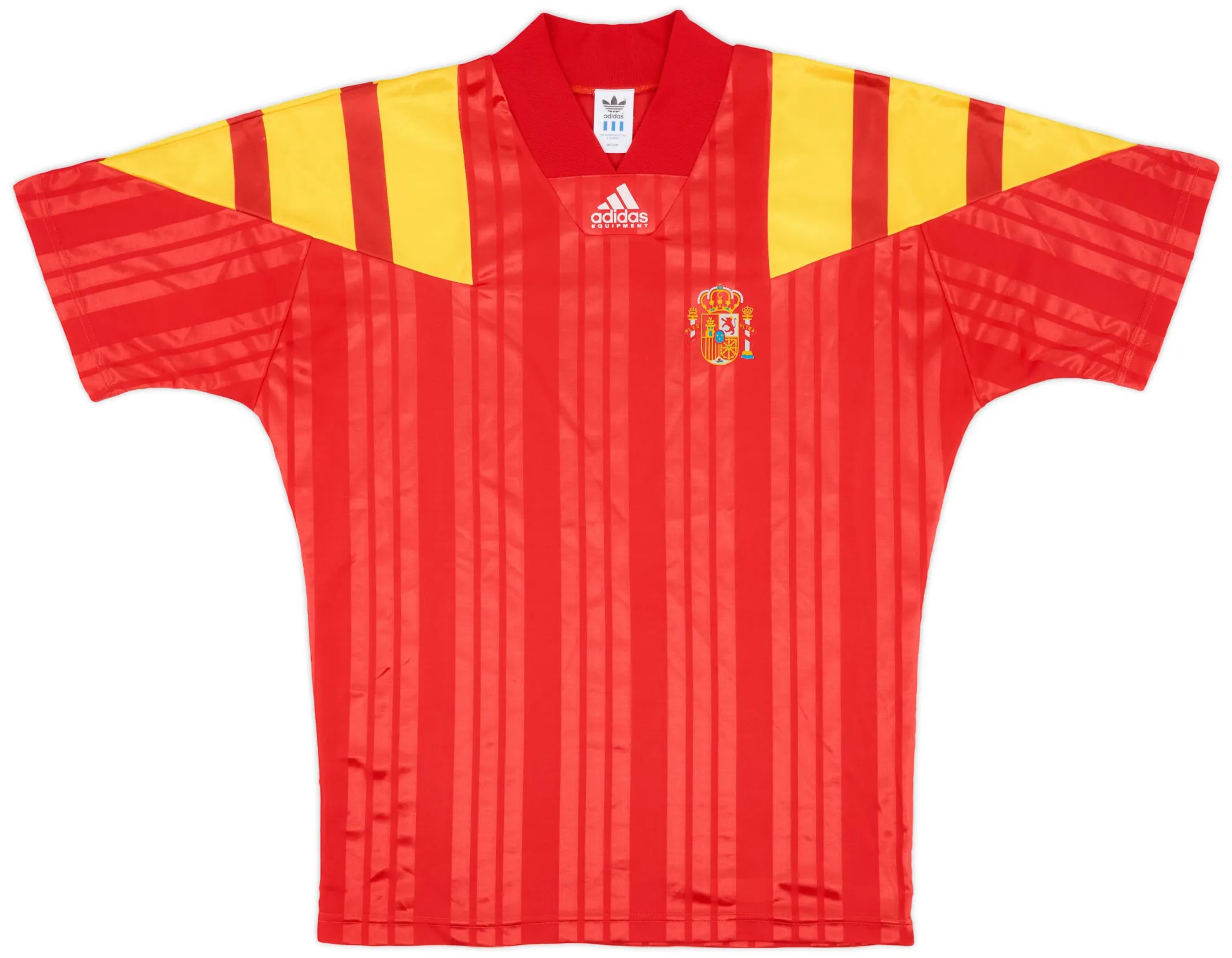 adidas Spain Mens SS Home Shirt 1992