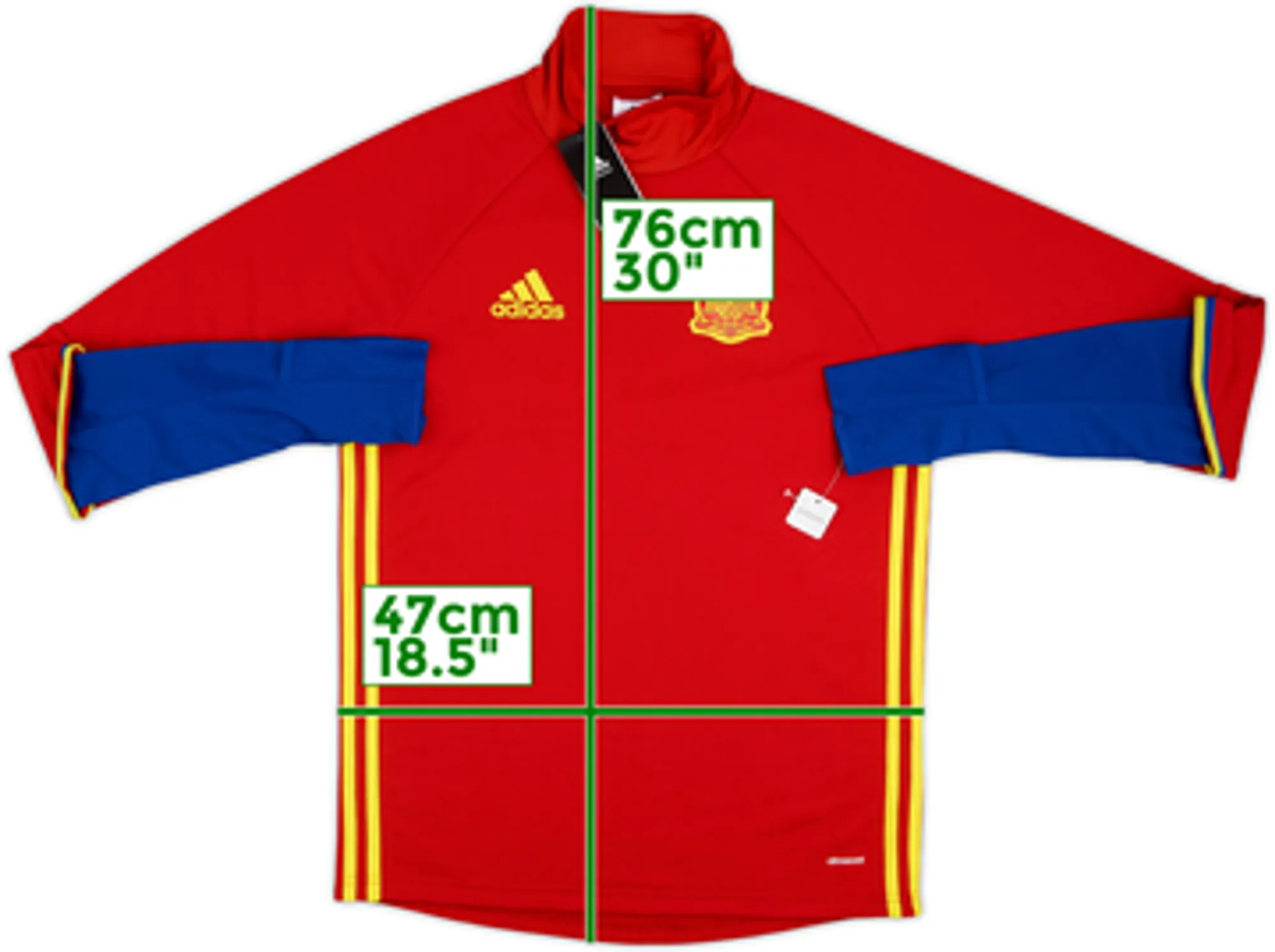 adidas Spain Mens SS Home Shirt 2015