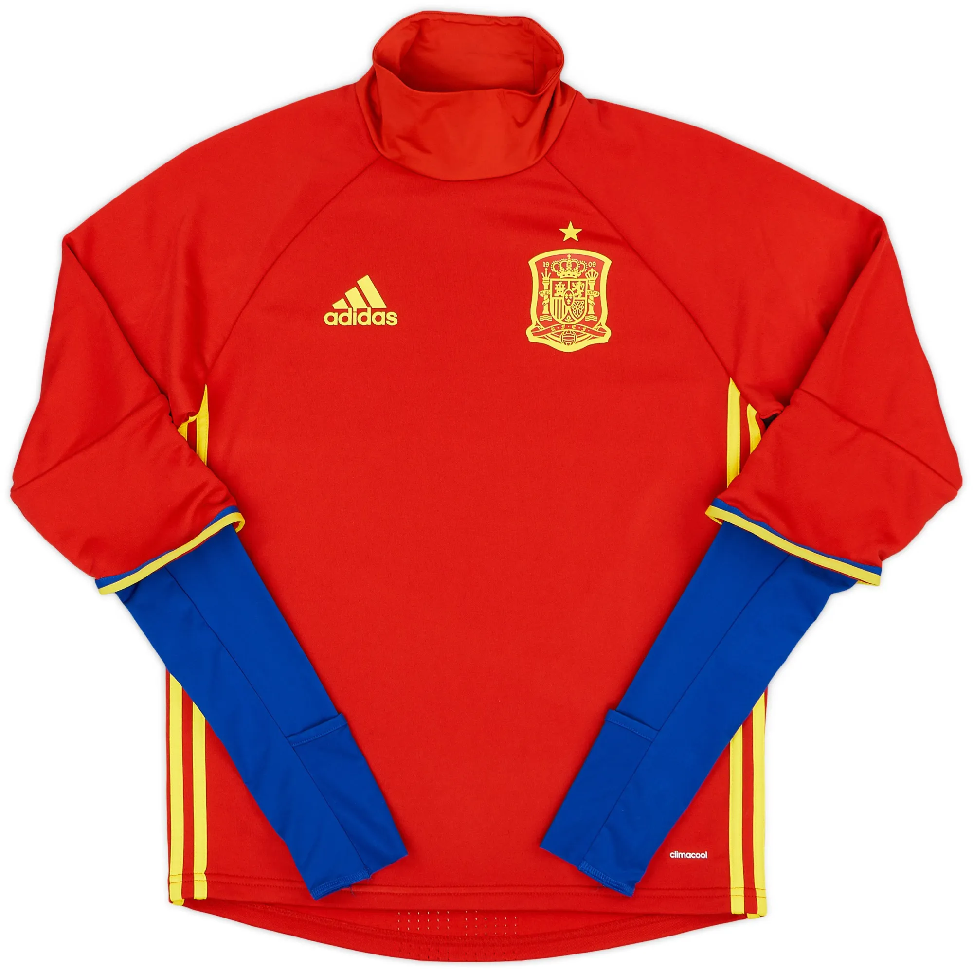 adidas Spain Mens LS Home Shirt 2015