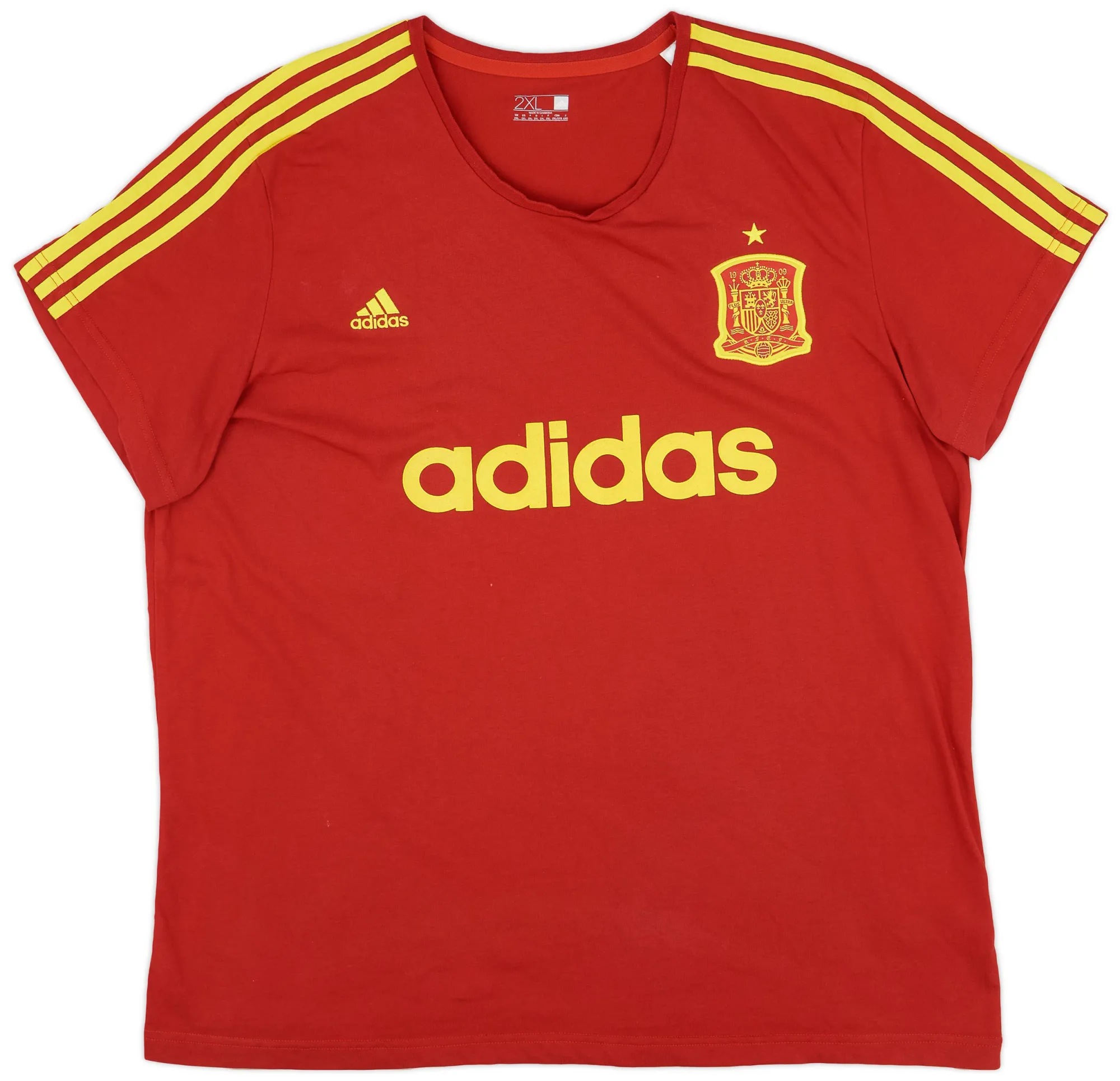 adidas Spain Mens SS Home Shirt 2016