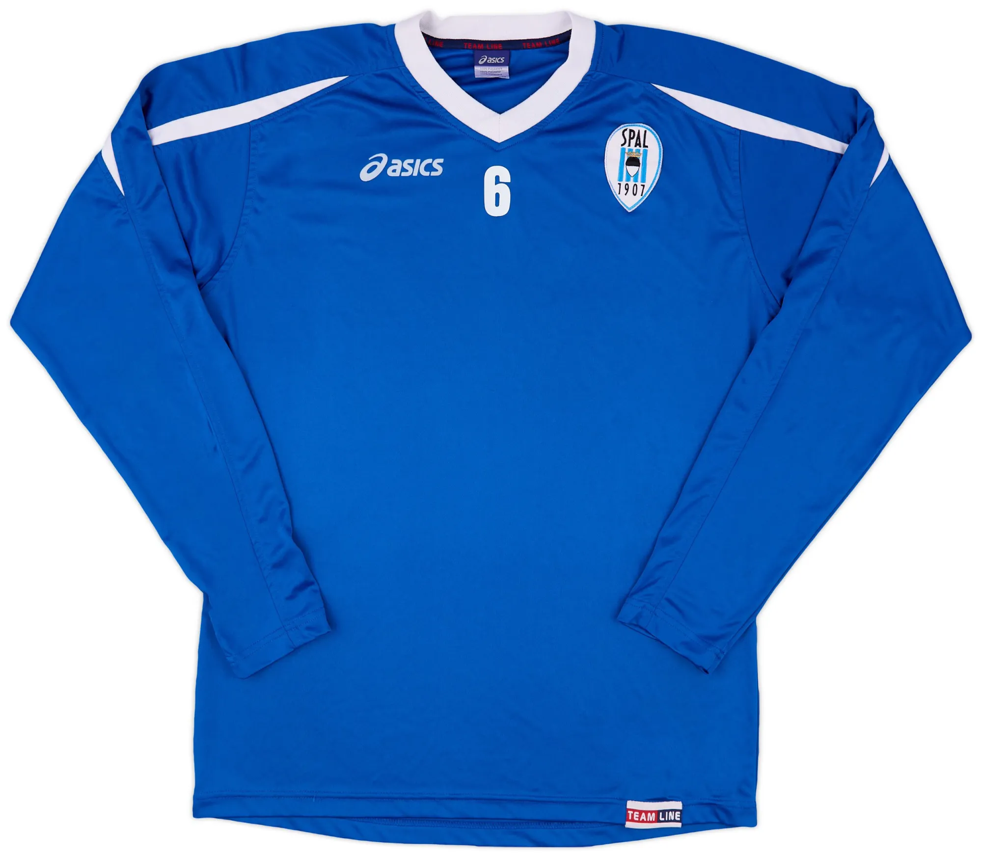 Asics S.P.A.L Mens LS Player Issue Home Shirt 2008/10